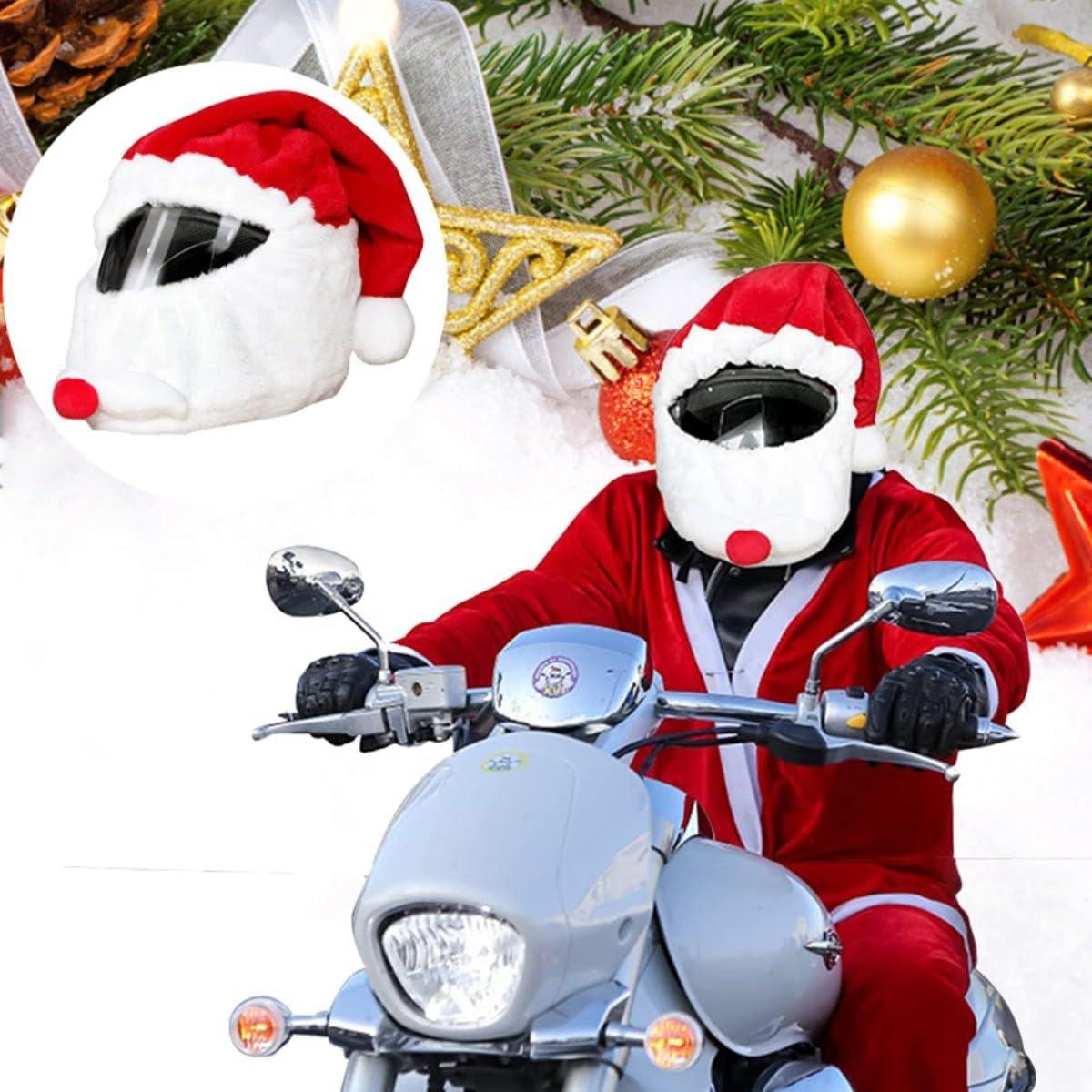 Cubierta de Casco de Motocicleta HTLNUZD Peluche Tiburón