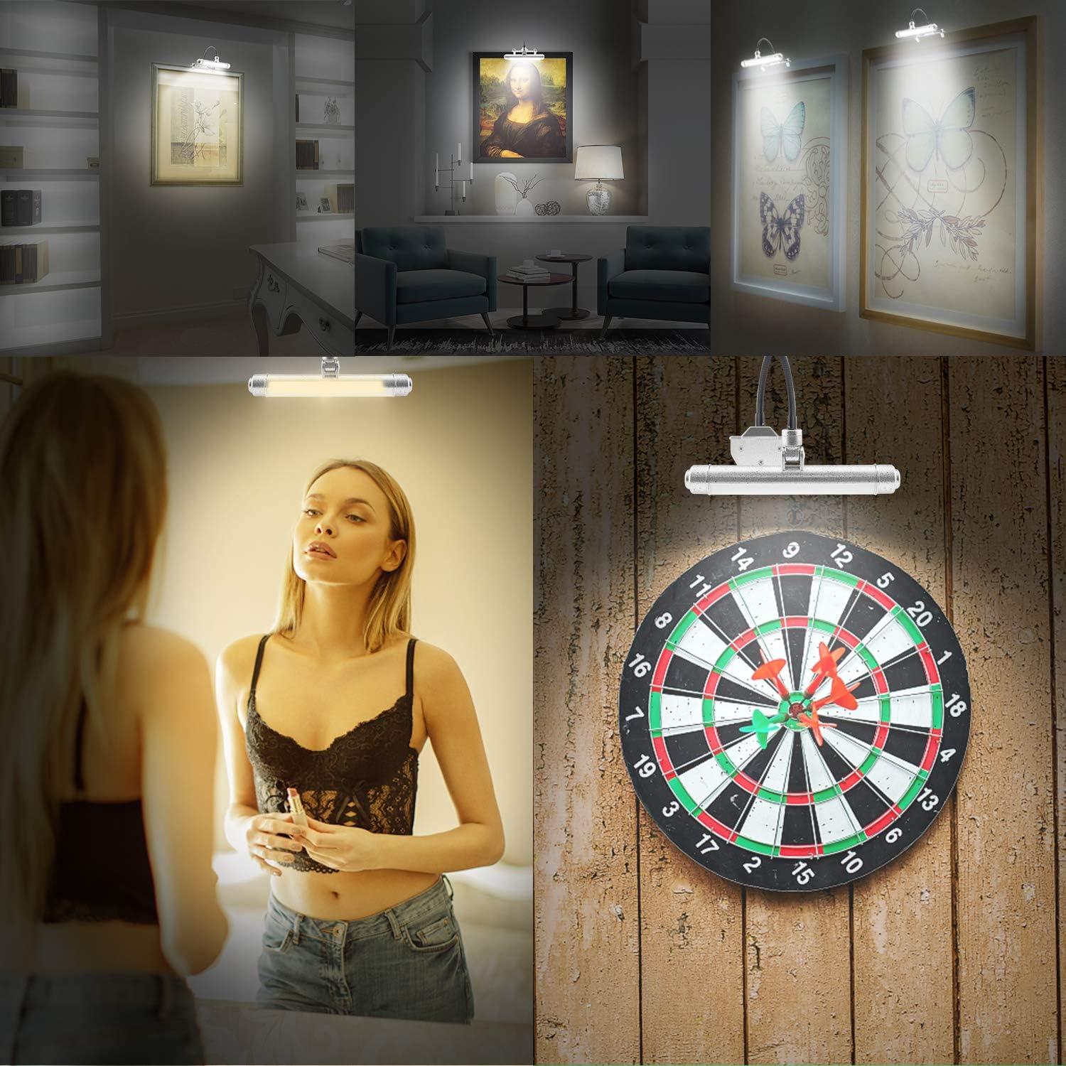 Luz de Imagen LED Inalámbrica BIGMONAT B600 Plata 3 Modos