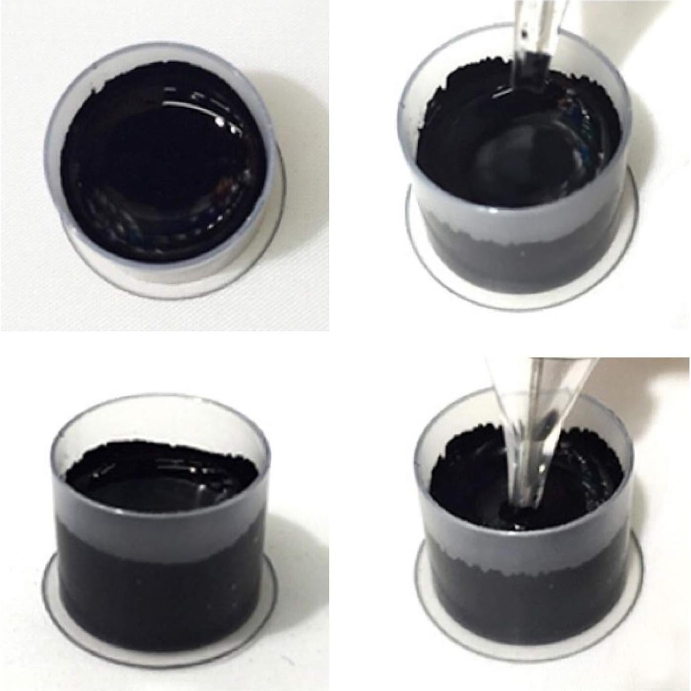 Tazas de Tinta Grandes KANSPHY 300pcs 17x14mm Plástico Desechables