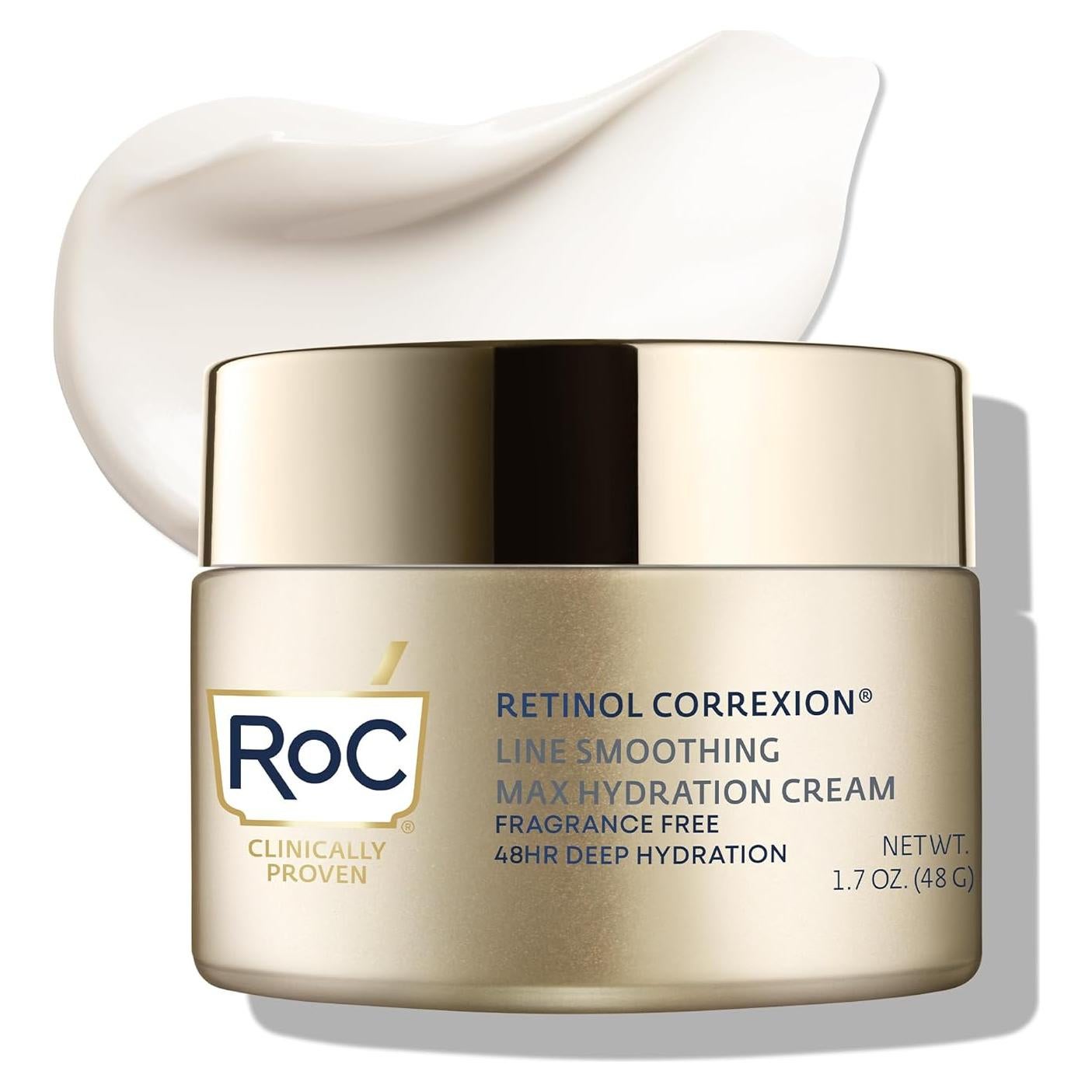 Crema Hidratante Antiarrugas RoC Retinol 48g Sin Fragancia