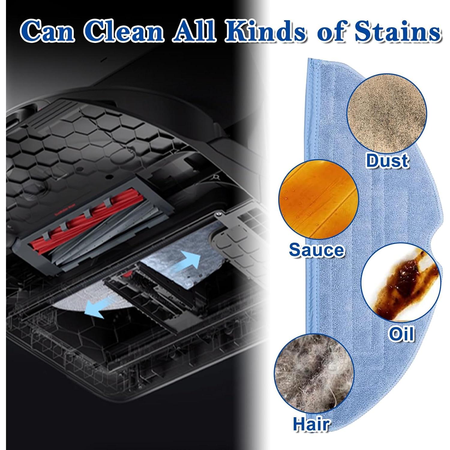 Cepillo de Limpieza Roborock S7 MaxV Ultra y S8 Pro Ultra 2 Pcs