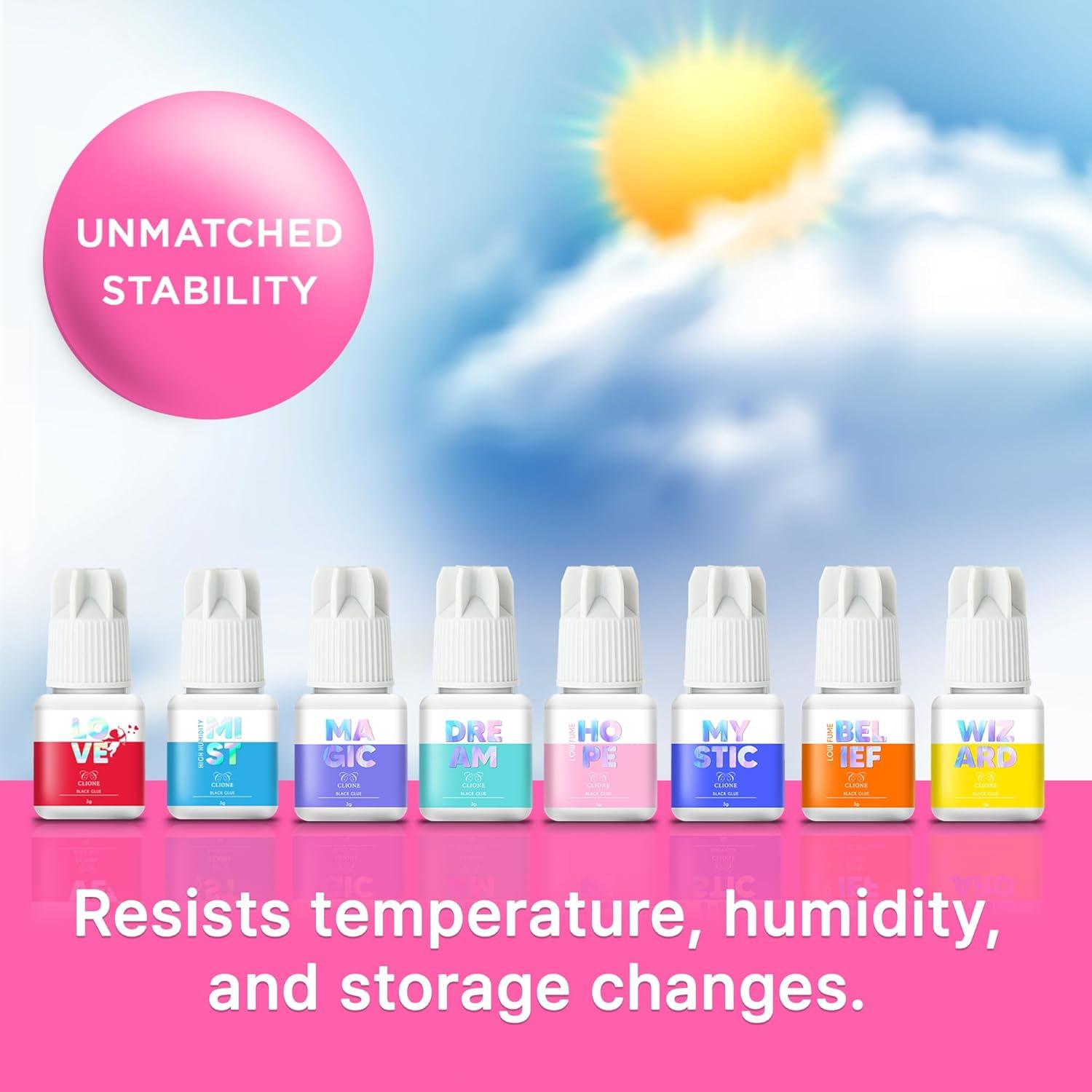 Pegamento para Pestañas Sensible C.V.C LAB 3ml Secado 2s