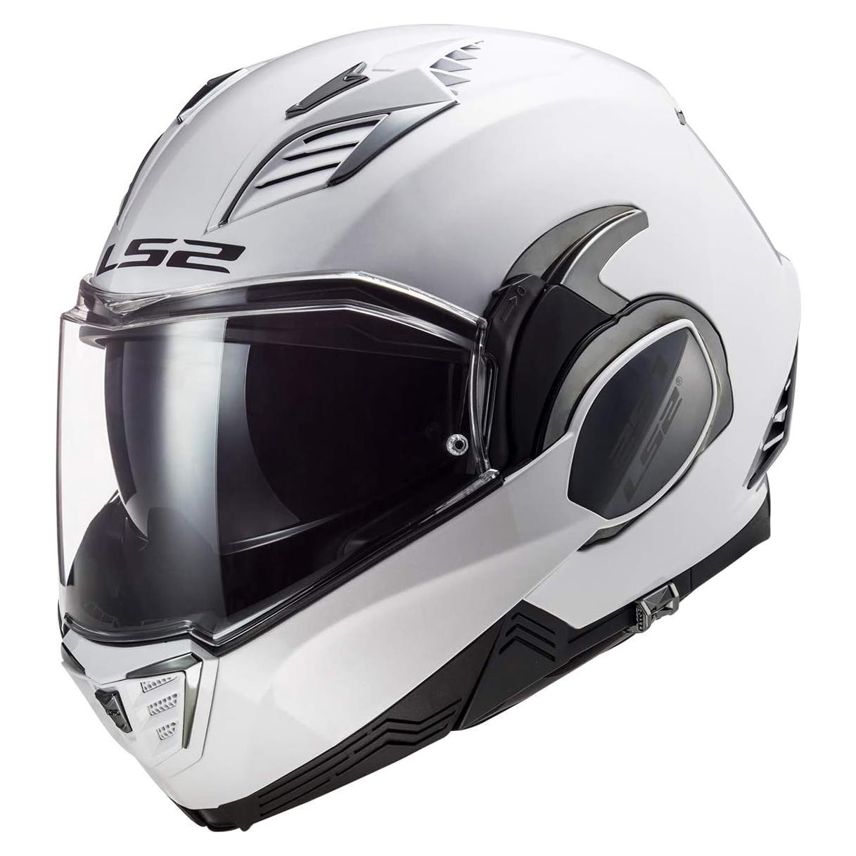 Casco Modular LS2 Valiant II Unisex 3X-Large Blanco