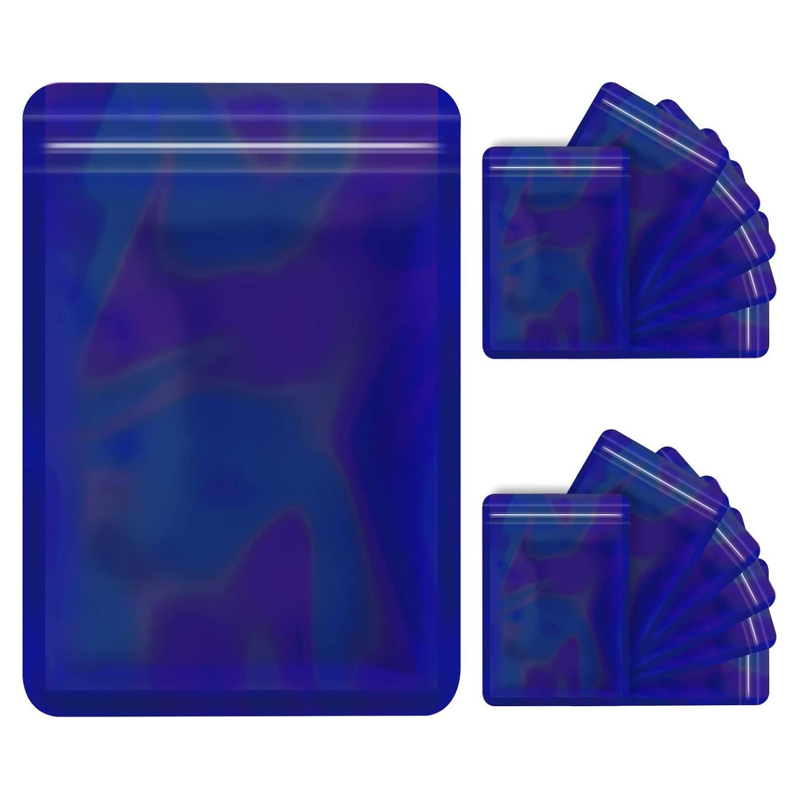 Bolsas Holográficas Reutilizables YOTOZU 100 PCS 7x10 cm