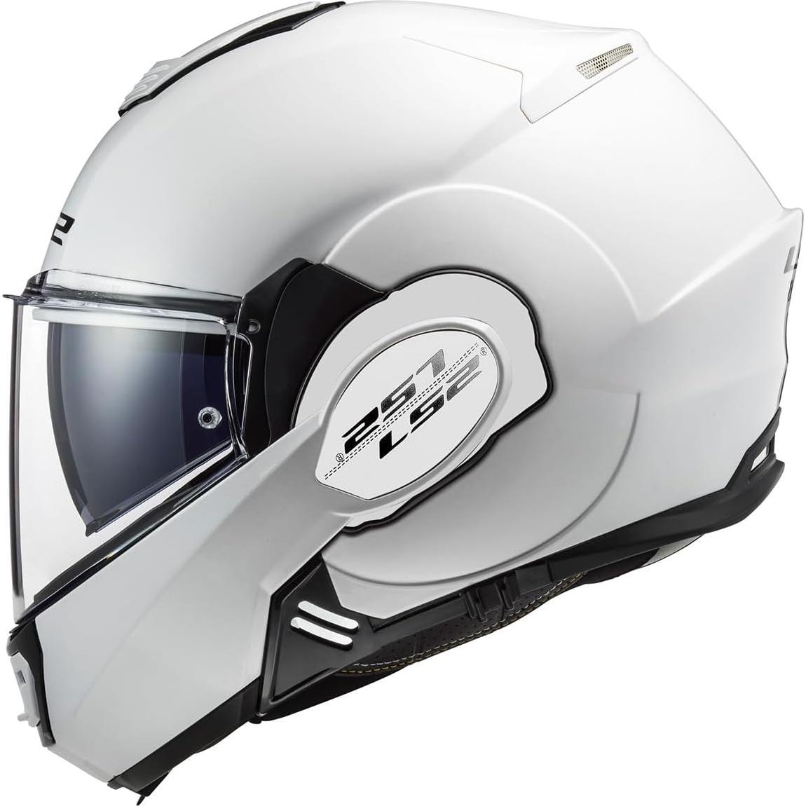 Casco Modular LS2 Valiant X-Pequeño Blanco KPA