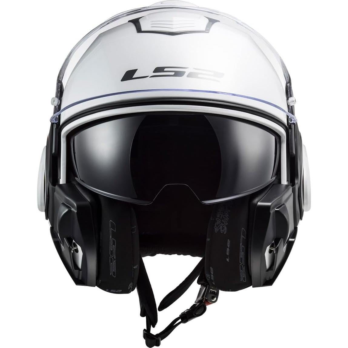 Casco Modular LS2 Valiant X-Pequeño Blanco KPA