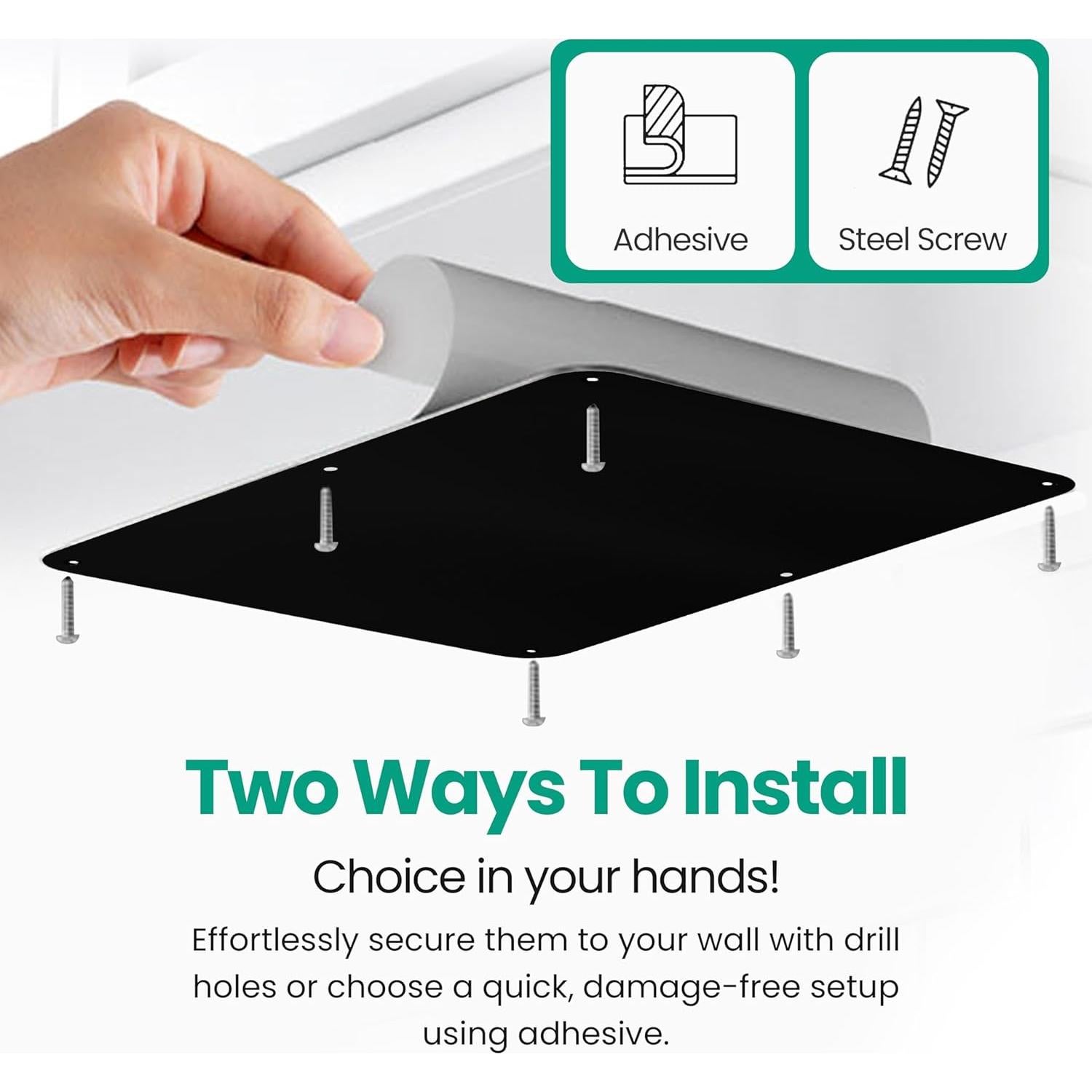 Placa Magnética de Acero Inoxidable MagGrip 44.5x29.2cm