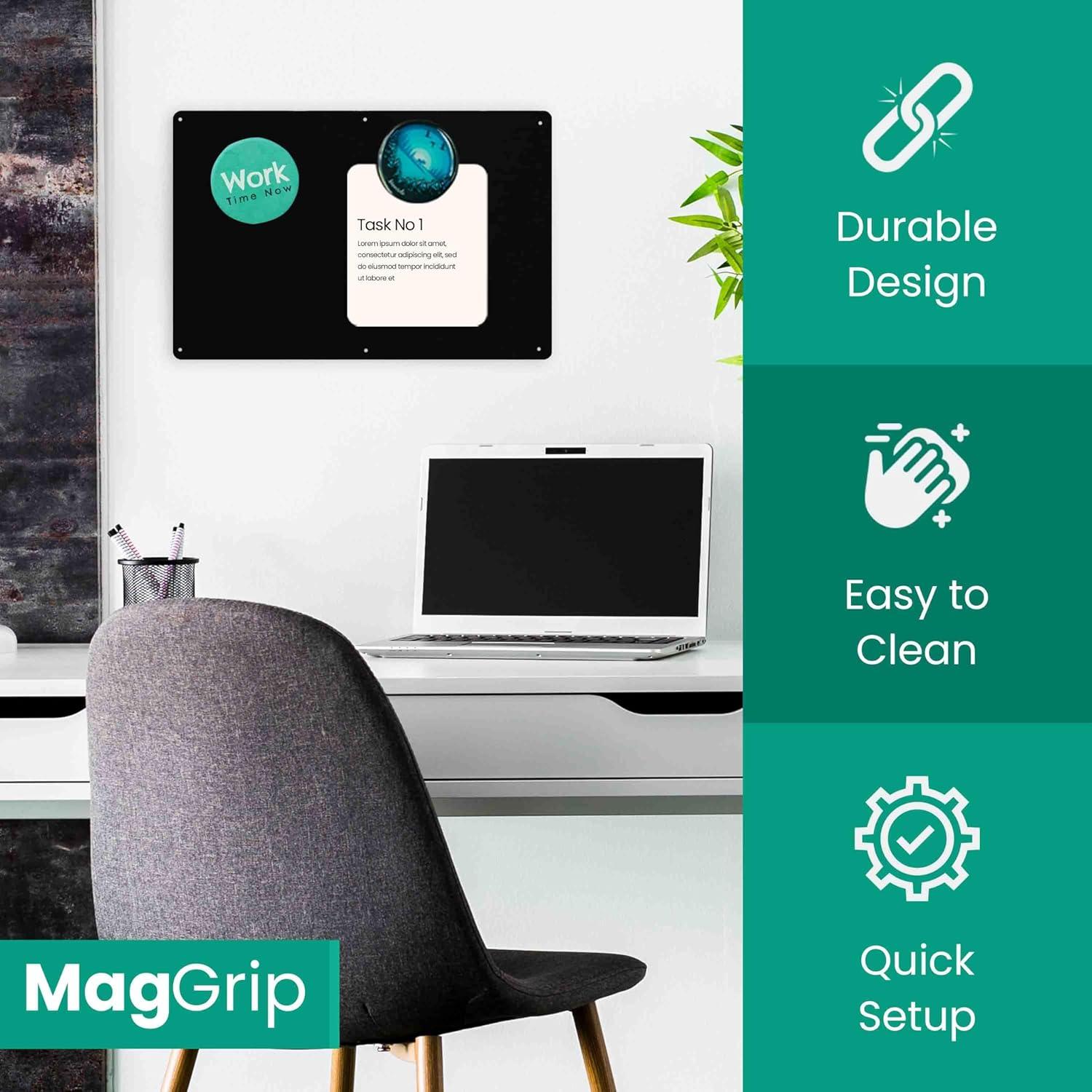 Placa Magnética de Acero Inoxidable MagGrip 44.5x29.2cm