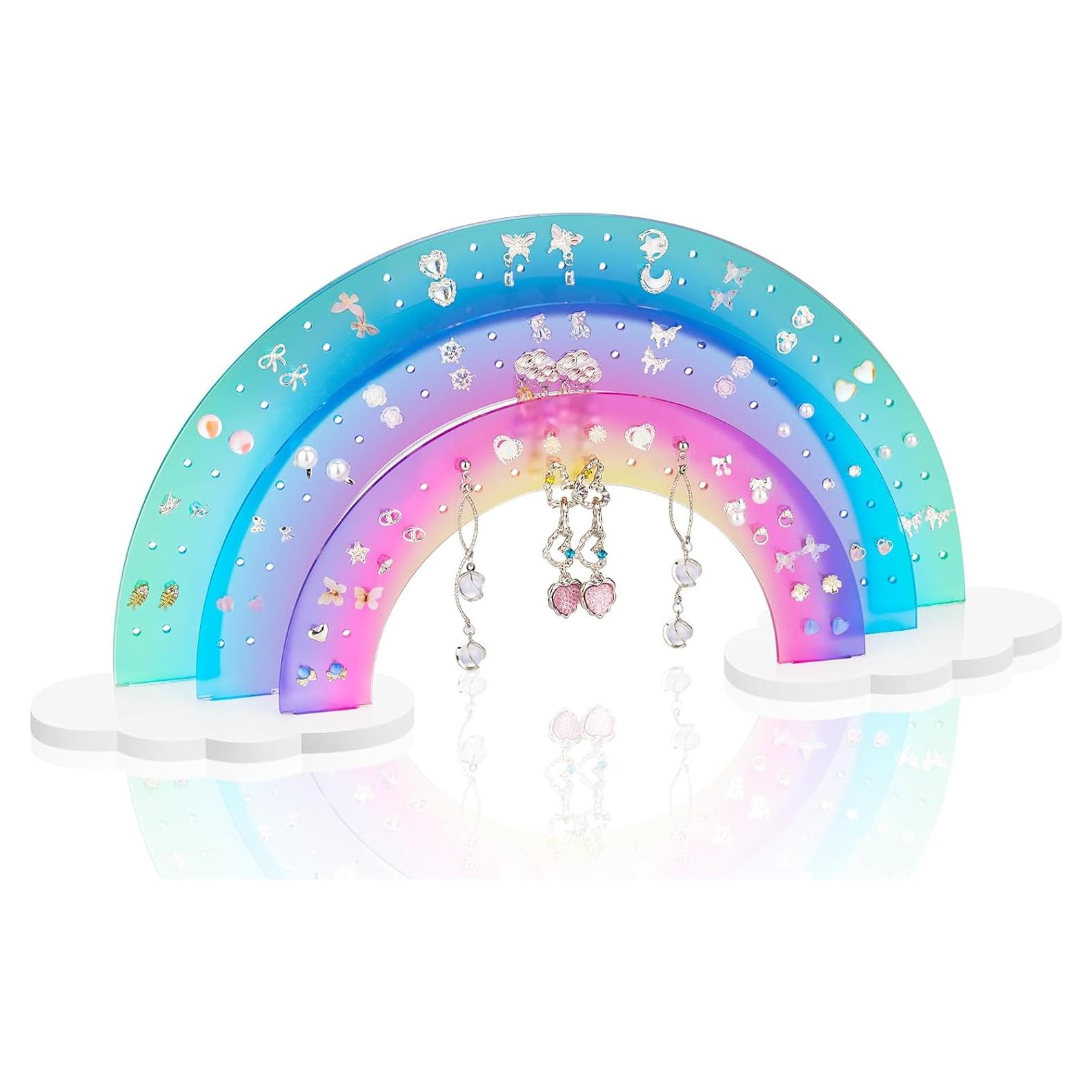 Organizador de Pendientes Acrílico NiHome 3 Niveles 140 Agujeros