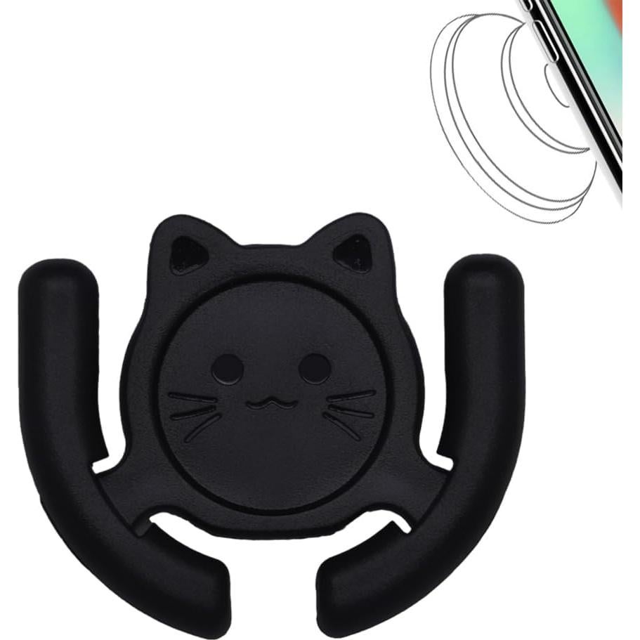Soporte para coche HOMEFOX gato lindo adhesivo fuerte 1 paquete