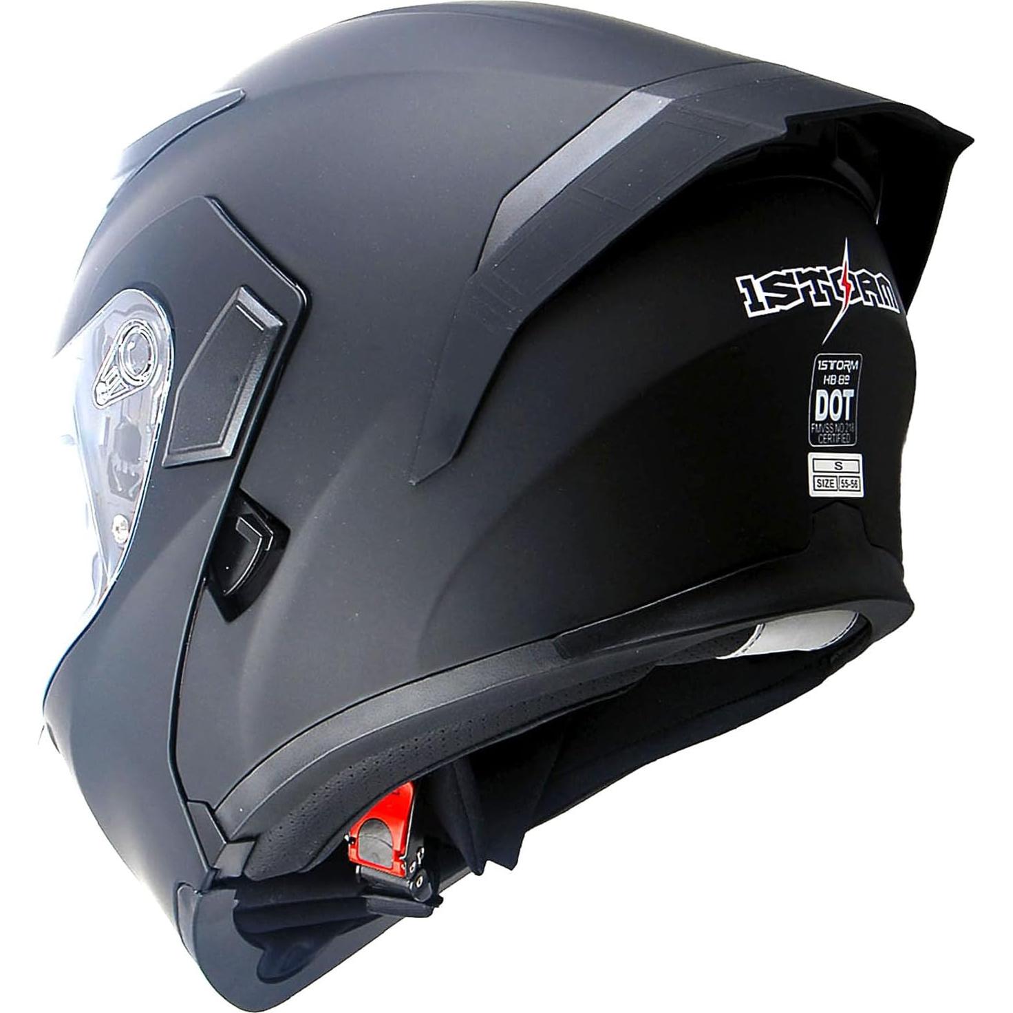 Casco Modular 1Storm HB89 Negro Mate L 57-58 CM