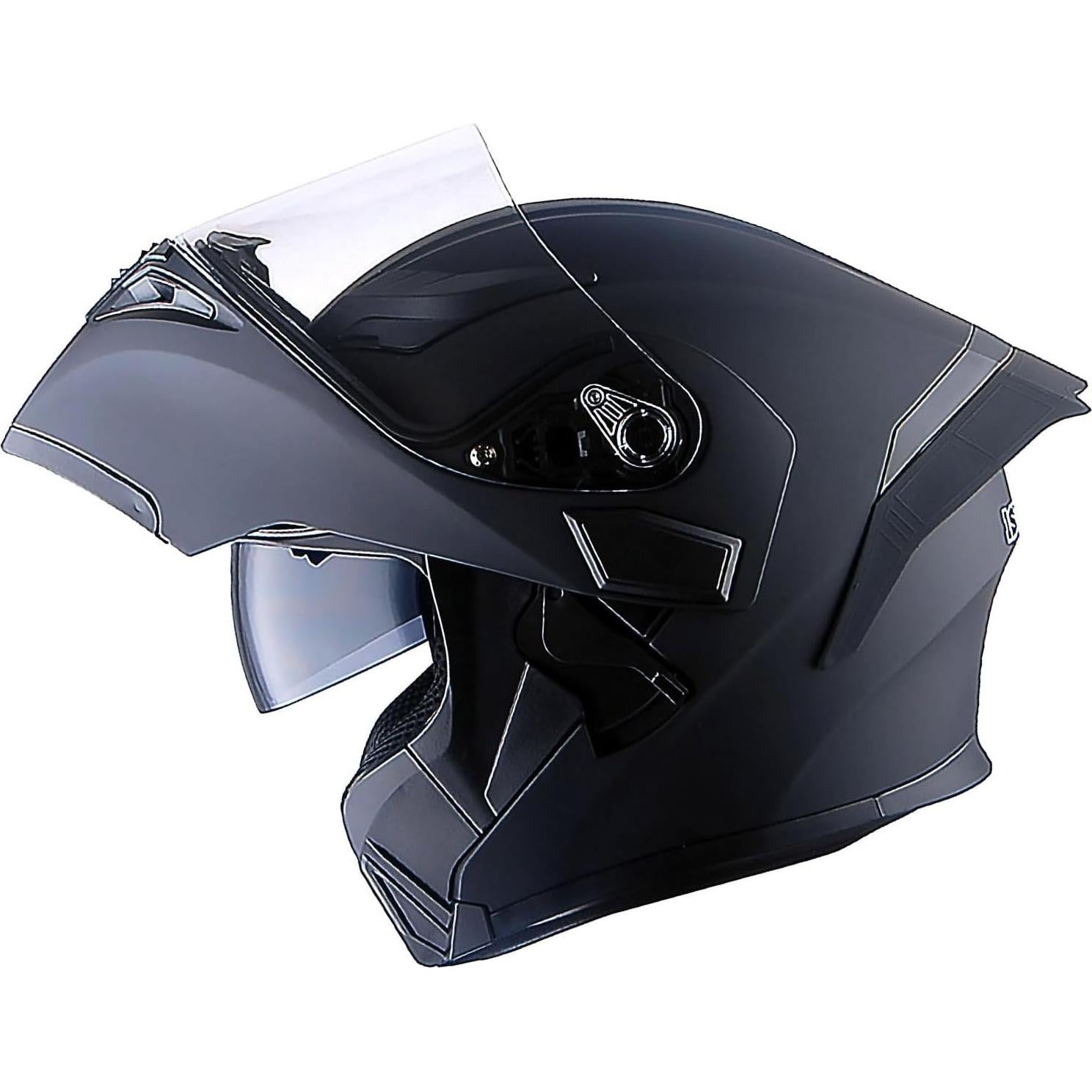 Casco Modular 1Storm HB89 Negro Mate L 57-58 CM