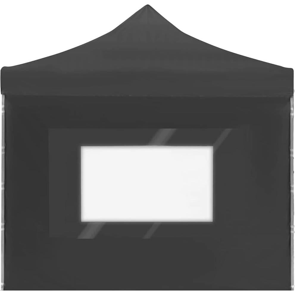 Carpa de Fiesta Plegable KCCLVER 5.7x3m Antracita con Paneles