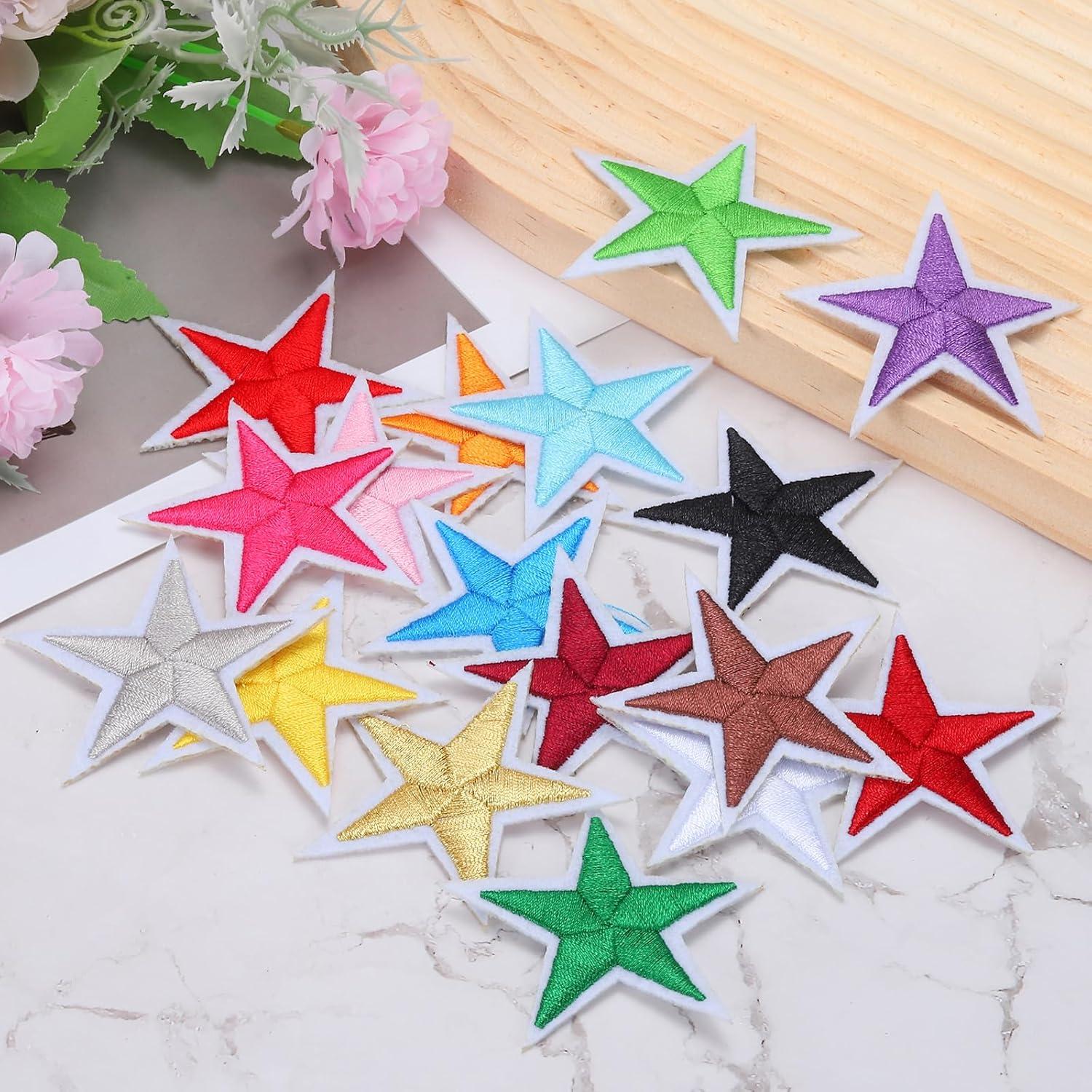 Parche de Planchar MECCANIXITY Estrella Azul 50 Piezas