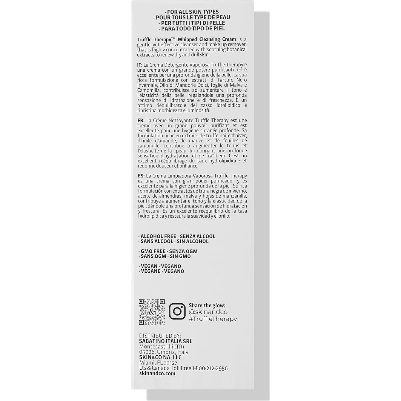 Crema Limpiadora Batida SKIN&CO Roma 300ml