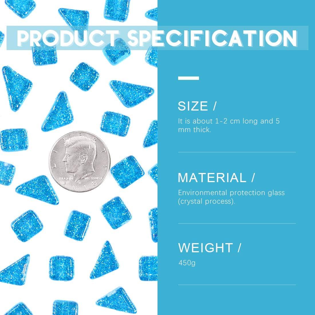 Kit de Azulejos Mosaico Brillante Swpeet 450g - Colores Variados