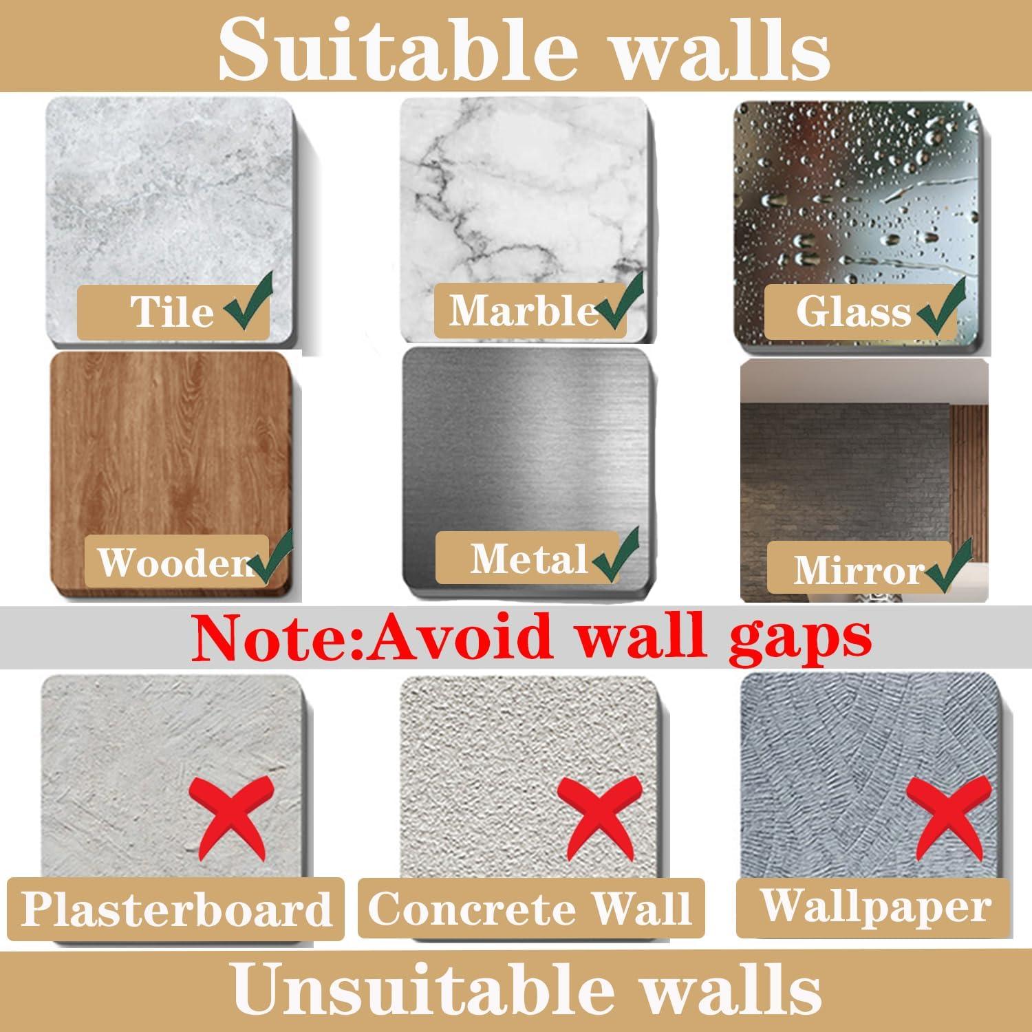 Ganchos de Ventosa Removibles Vanloory - Paquete de 3, Negro