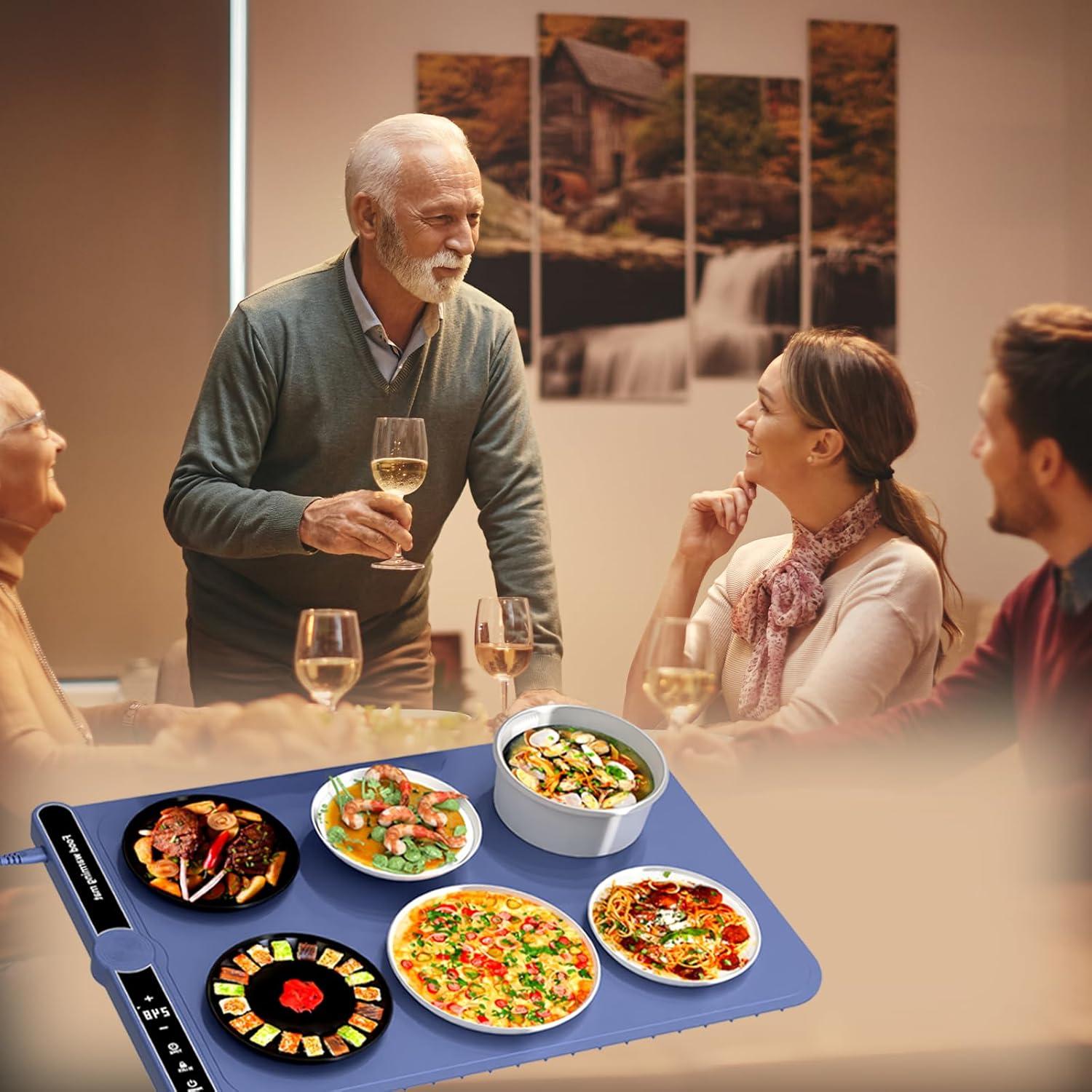 Alfombrilla Calentadora Eléctrica HuiLi 60x38 cm 9 Temperaturas