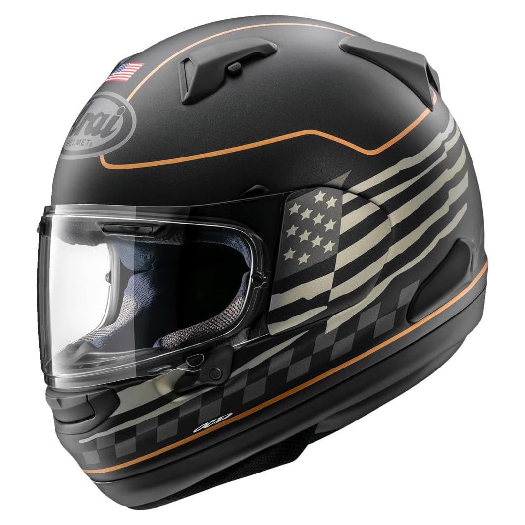 Casco integral Arai Signet-X bandera EE. UU. Negro M