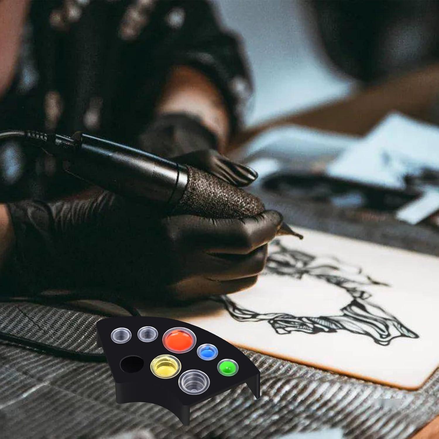 Tazas de Tinta para Tatuajes UPTATSUPPLY 300 Pcs Mixto