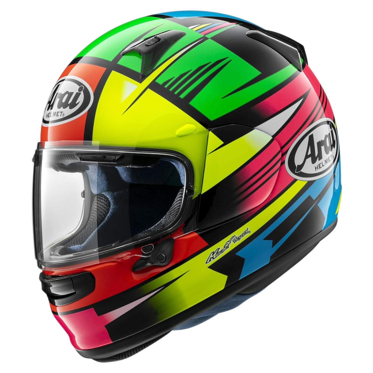 Casco Integral Arai Regent-X Verde Mediano para Motociclismo
