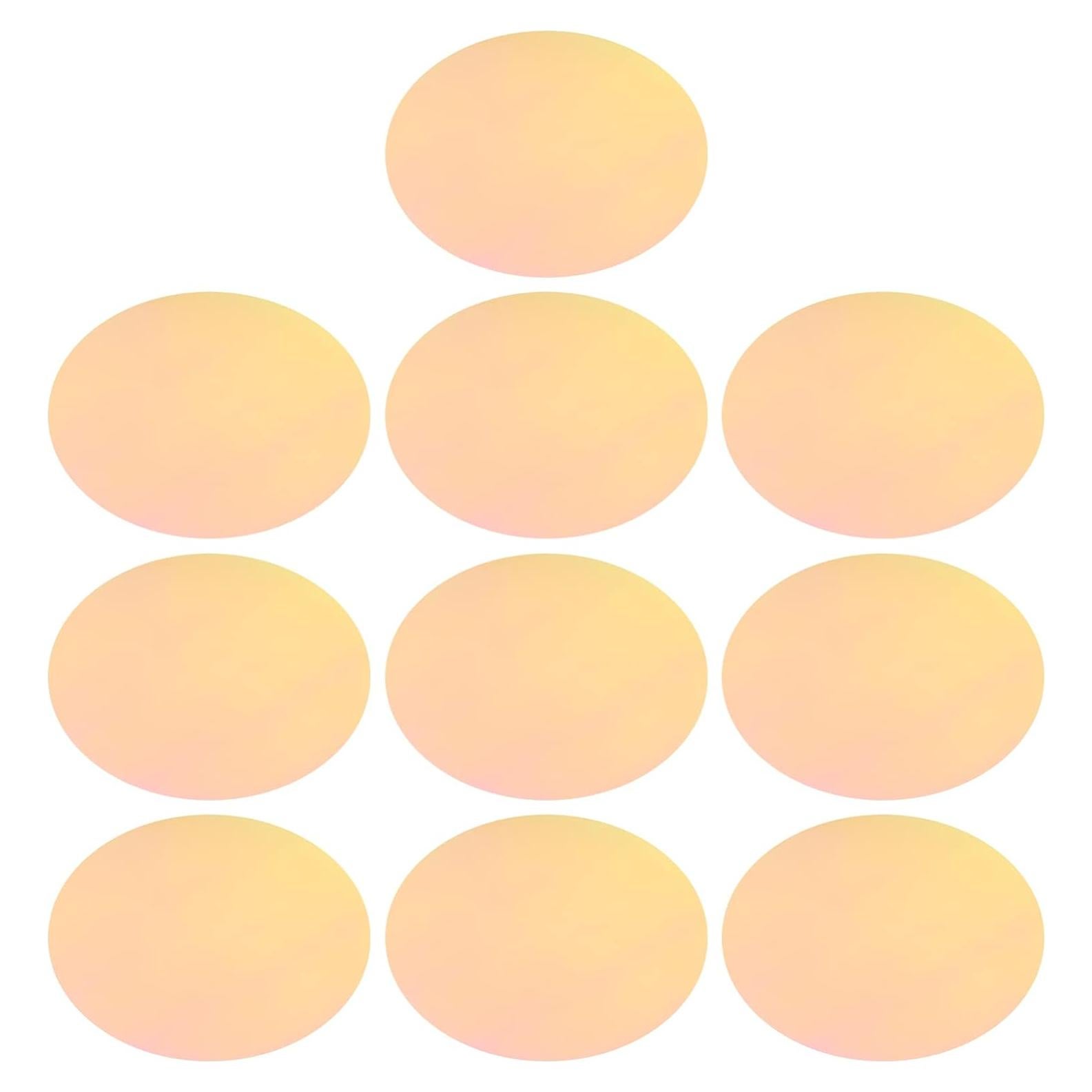 10 Filtros de Gel Plástico Color Rojo 66mm SOLUSTRE