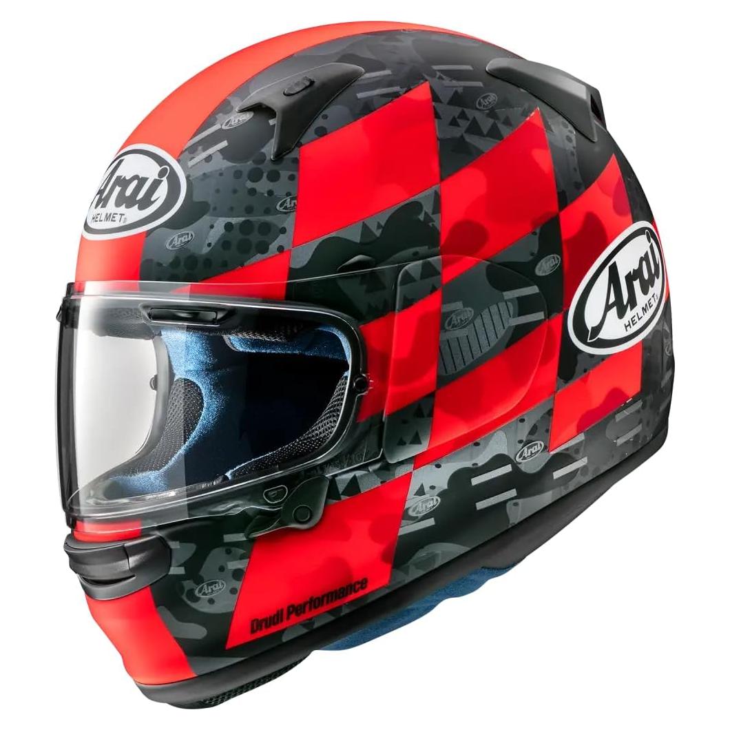 Casco Arai Regent-X Grande Rojo Mate para Motocicleta