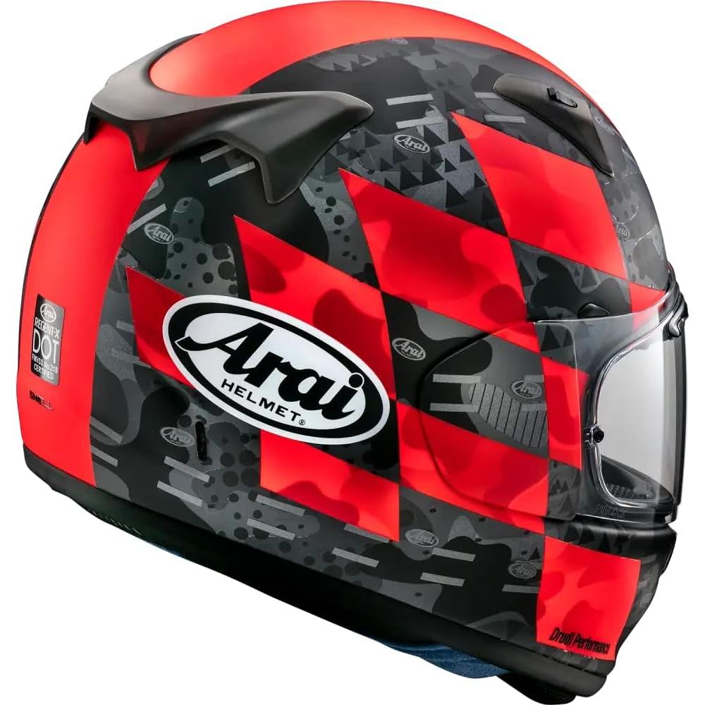 Casco Arai Regent-X Grande Rojo Mate para Motocicleta