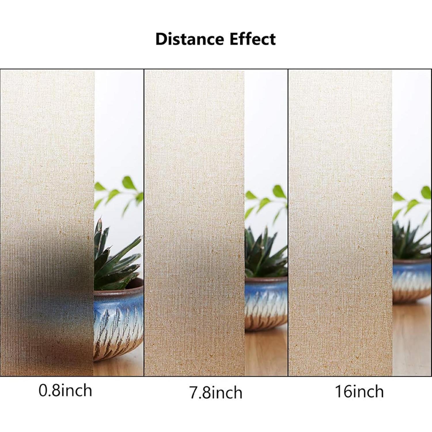 Película de Ventana Lemon Cloud 30x200 cm Marrón Sin Adhesivo