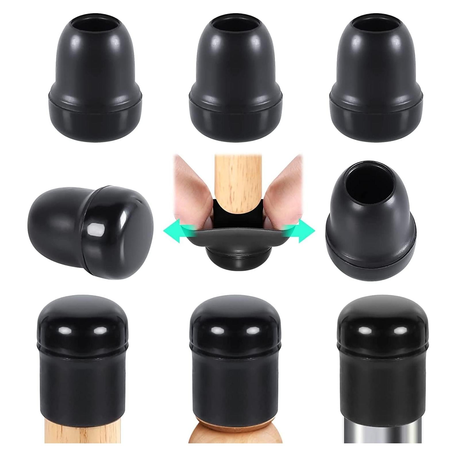 Deslizadores de Pierna de Silla Ezprotekt 24 Pcs Teflón S