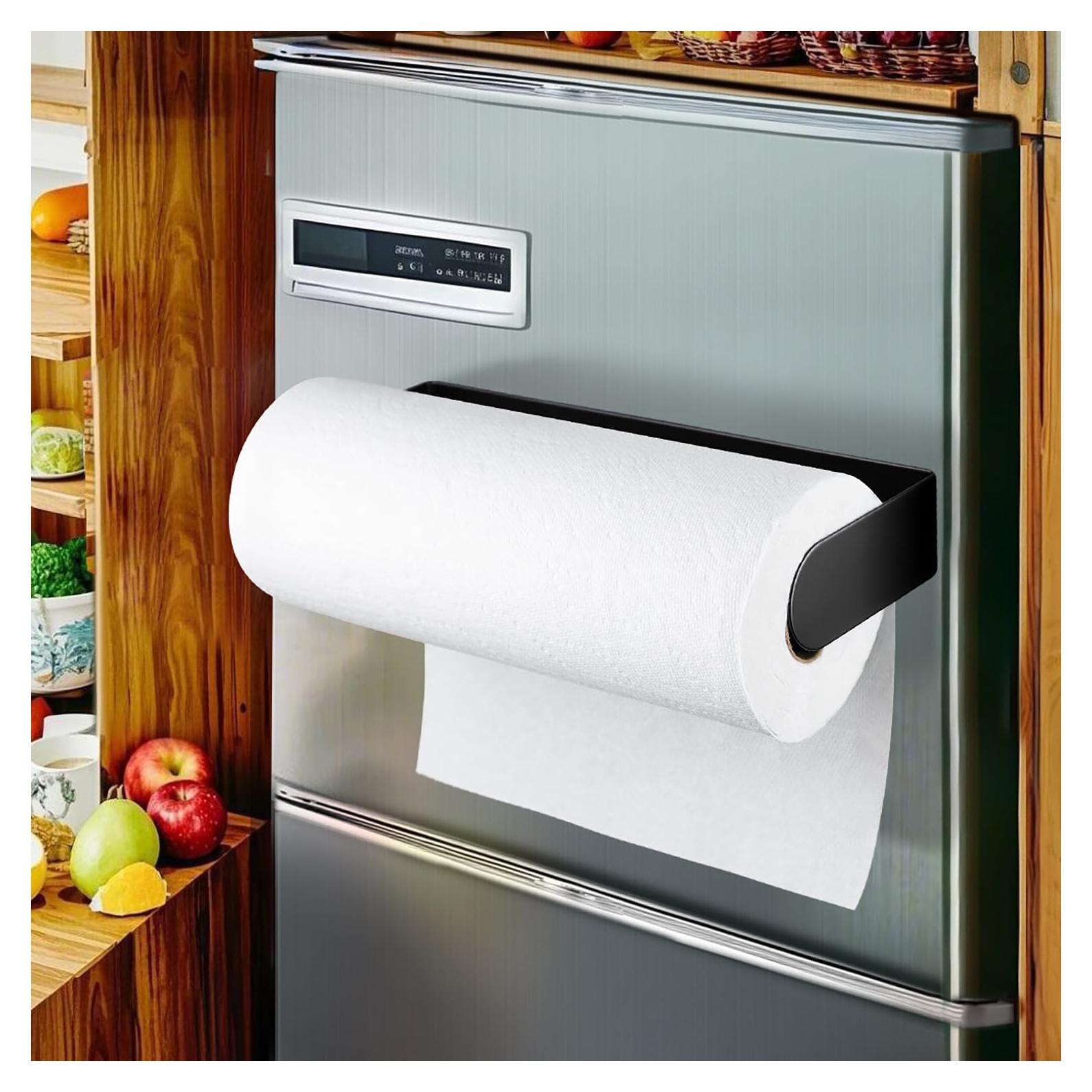 Soporte Magnético para Toallas de Papel DELITON Negro 28.7x10.9 cm