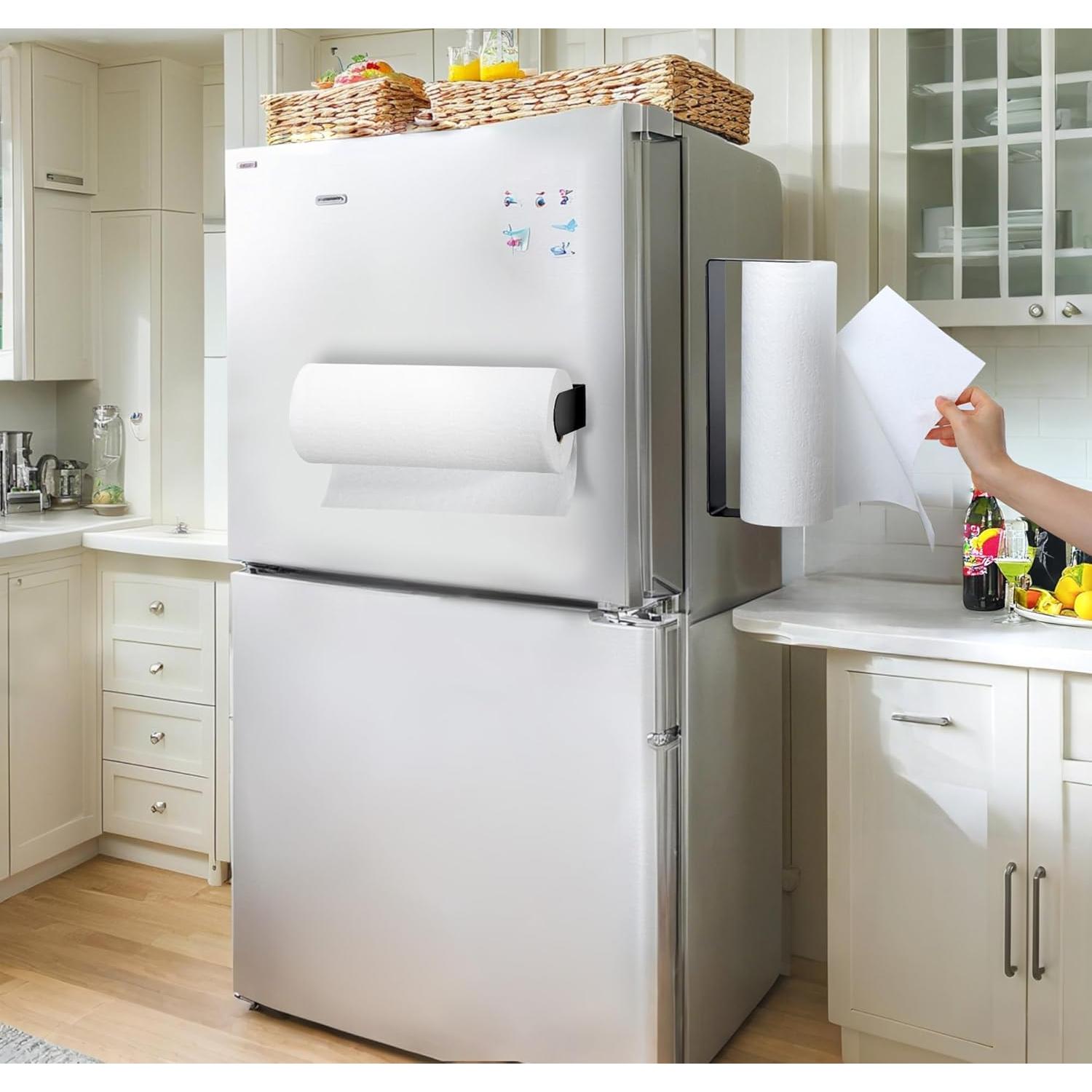 Soporte Magnético para Toallas de Papel DELITON Negro 28.7x10.9 cm