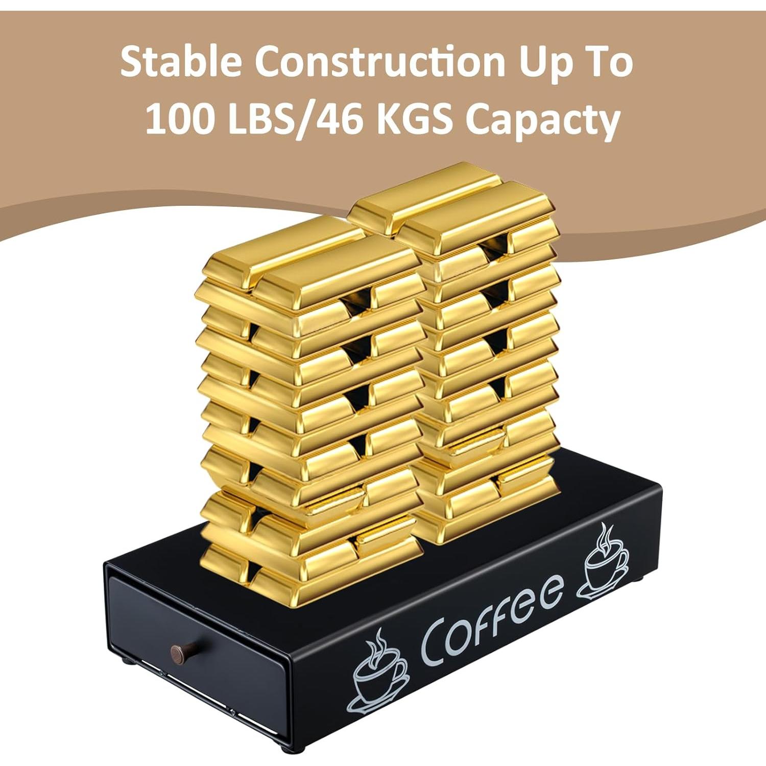 Soporte para cápsulas Nespresso Rice Rat - Almacenamiento 30 cápsulas