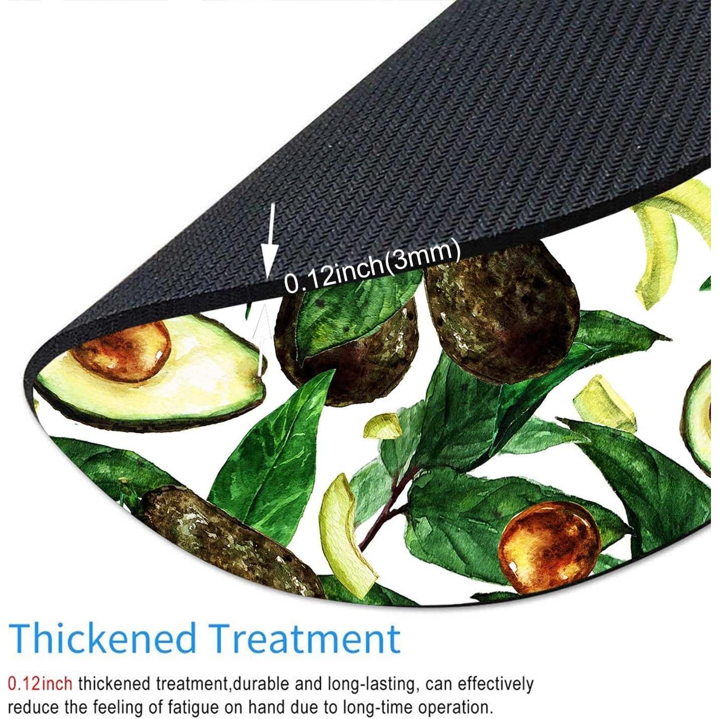 Alfombrilla de Ratón Redonda Nphuriy Aguacates 20.1x20.1 cm