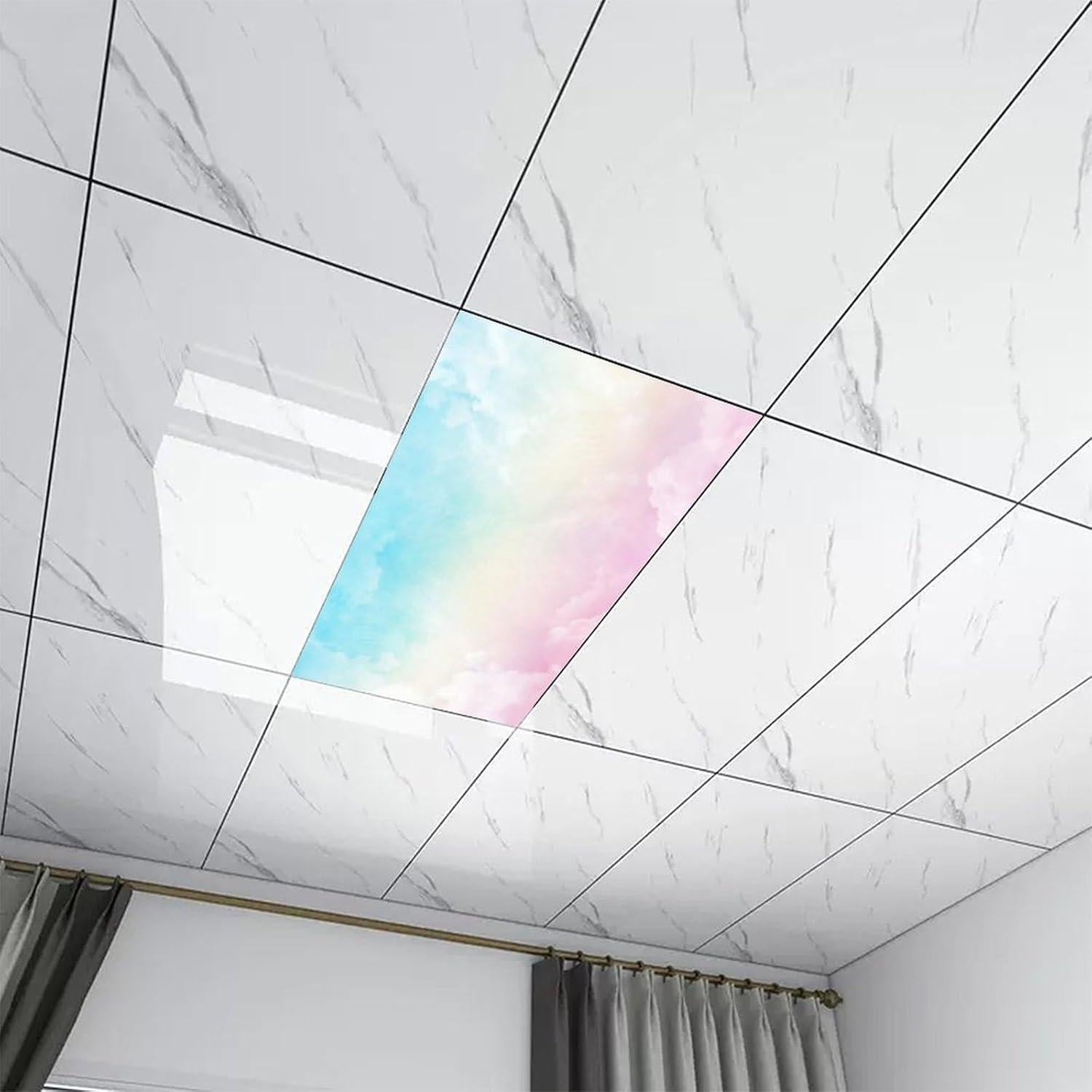 Cubiertas de Luz Fluorescente Dujupu 2 Piezas 1.22x0.61m