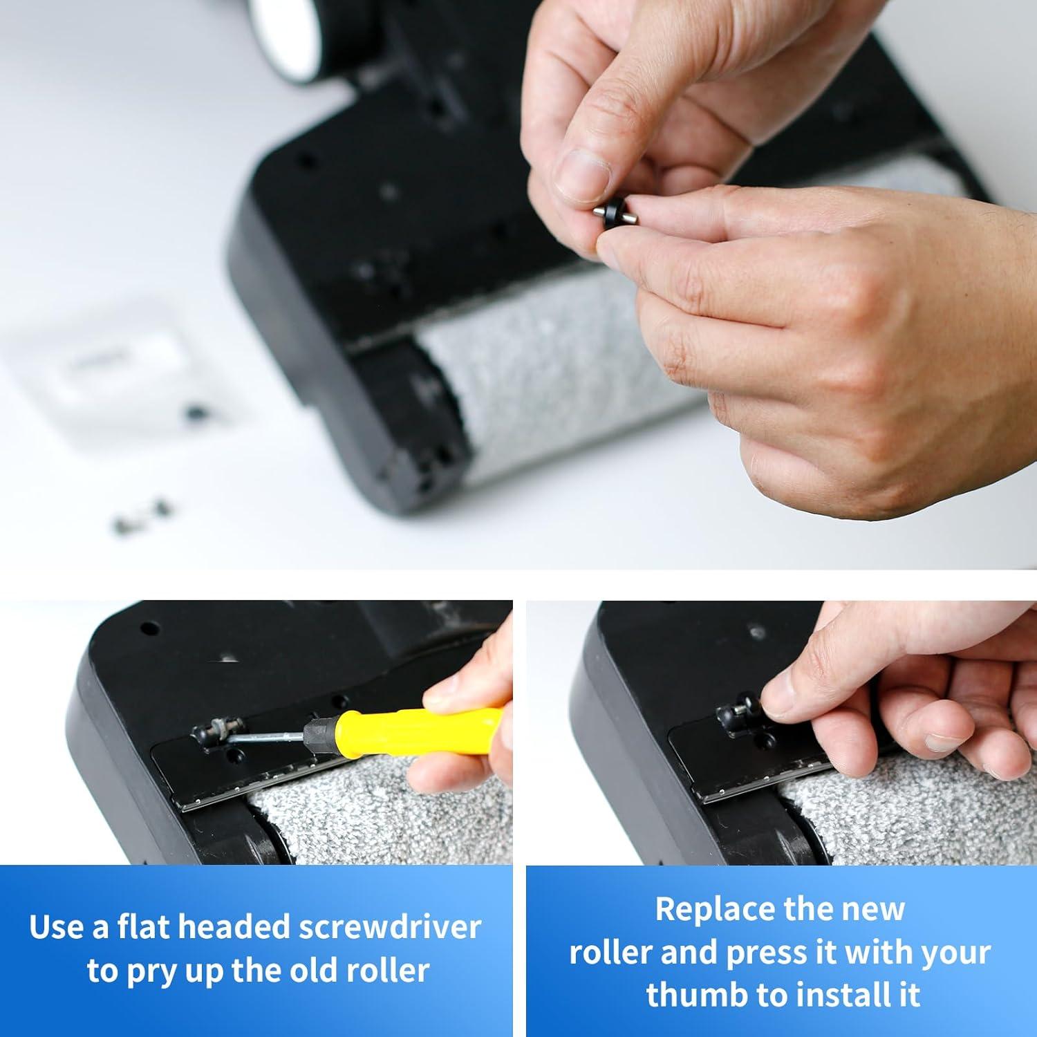 Ruedas de Reemplazo para Aspiradoras Tineco iFloor 3 S3 - 2 Piezas