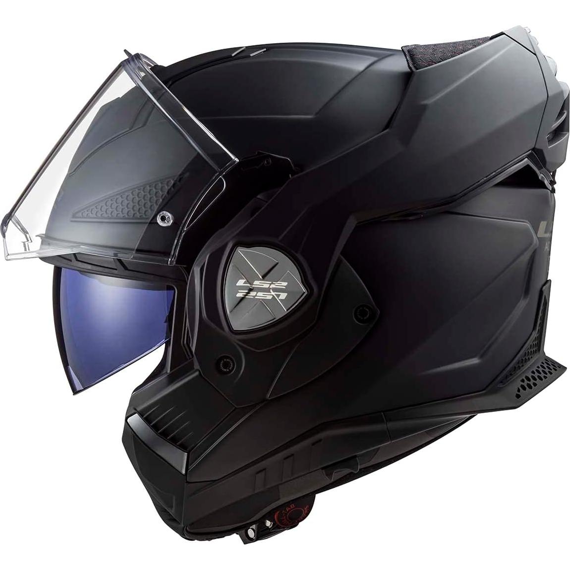Casco Modular LS2 Advant X Bluetooth Cardo 4X Negro Mate XS