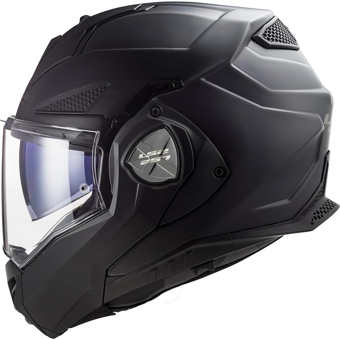 Casco Modular LS2 Advant X Bluetooth Cardo 4X Negro Mate XS
