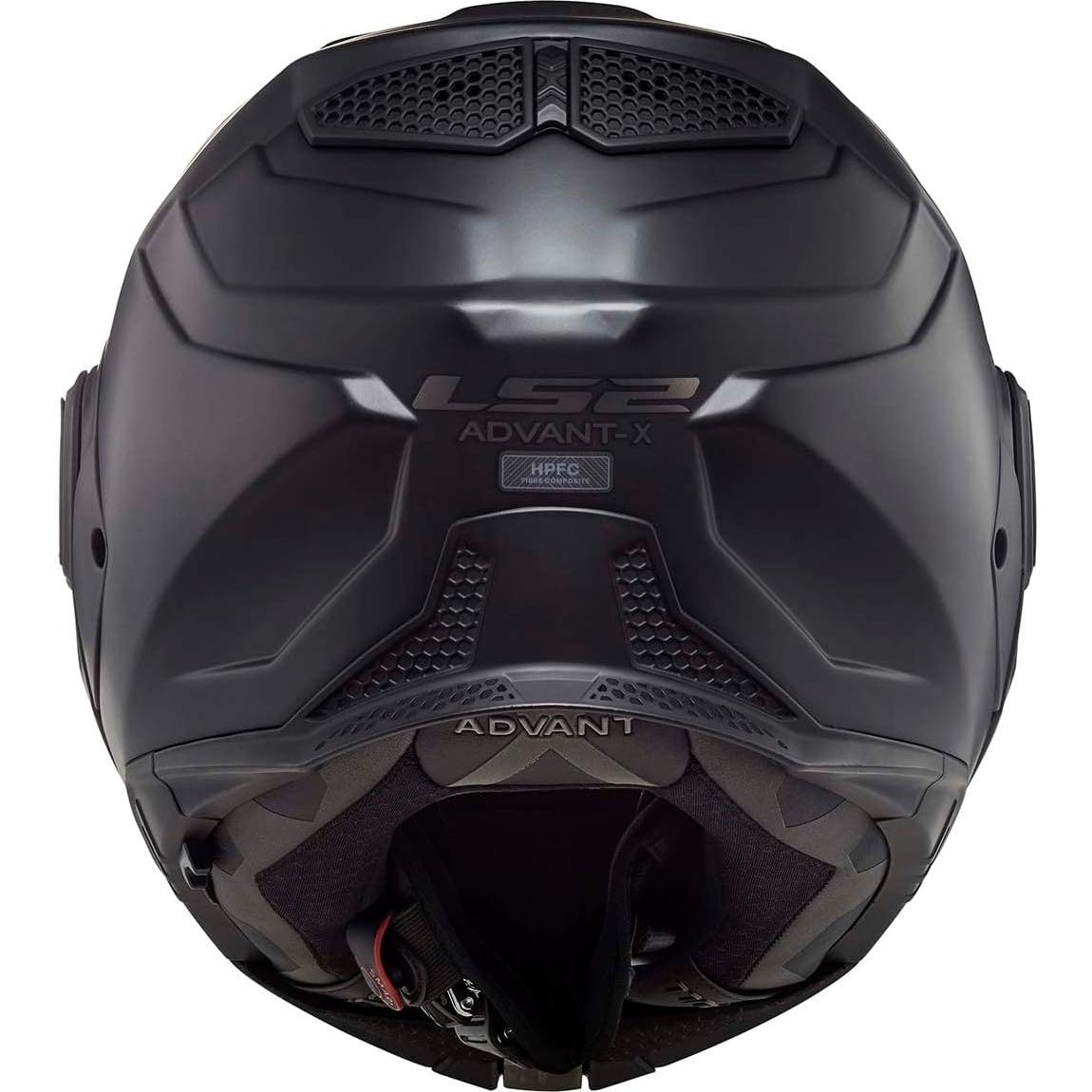 Casco Modular LS2 Advant X Bluetooth Cardo 4X Negro Mate XS