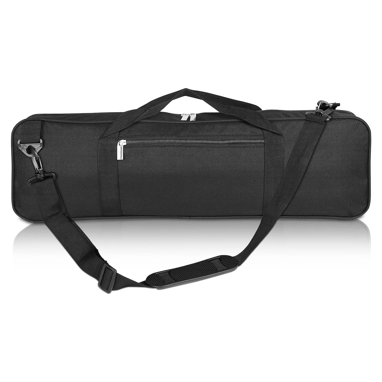 Bolsa de Ajedrez LEAP Negra con Compartimentos 59.69x8.89x17.4 cm