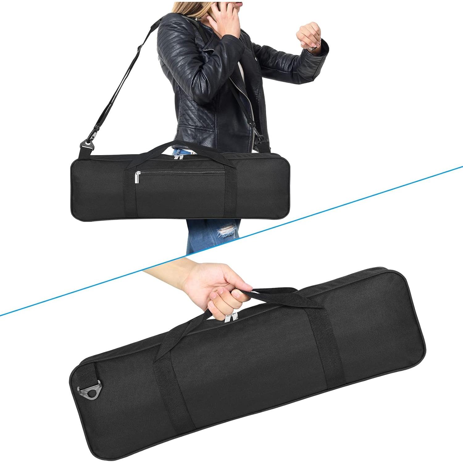 Bolsa de Ajedrez LEAP Negra con Compartimentos 59.69x8.89x17.4 cm