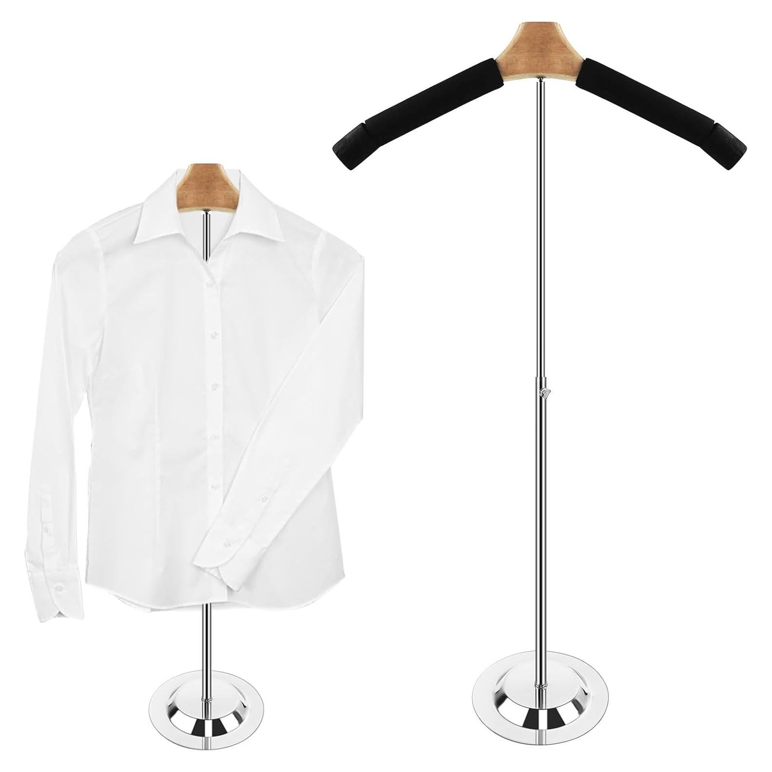 Soporte de Exhibición de Camisetas Ajustable Hlimior 43-79 cm