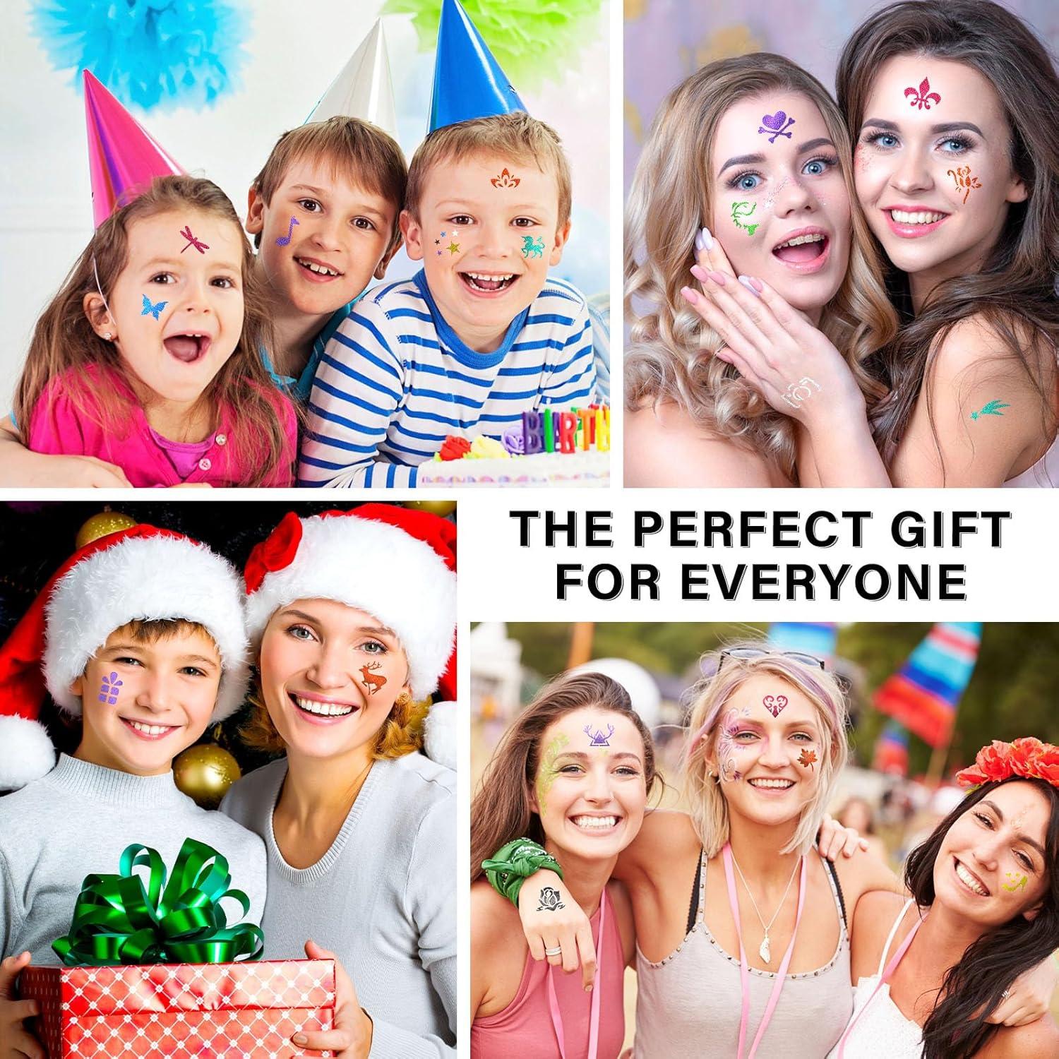 12 Plantillas de Tatuajes Temporales RAZET - Henna Reutilizables