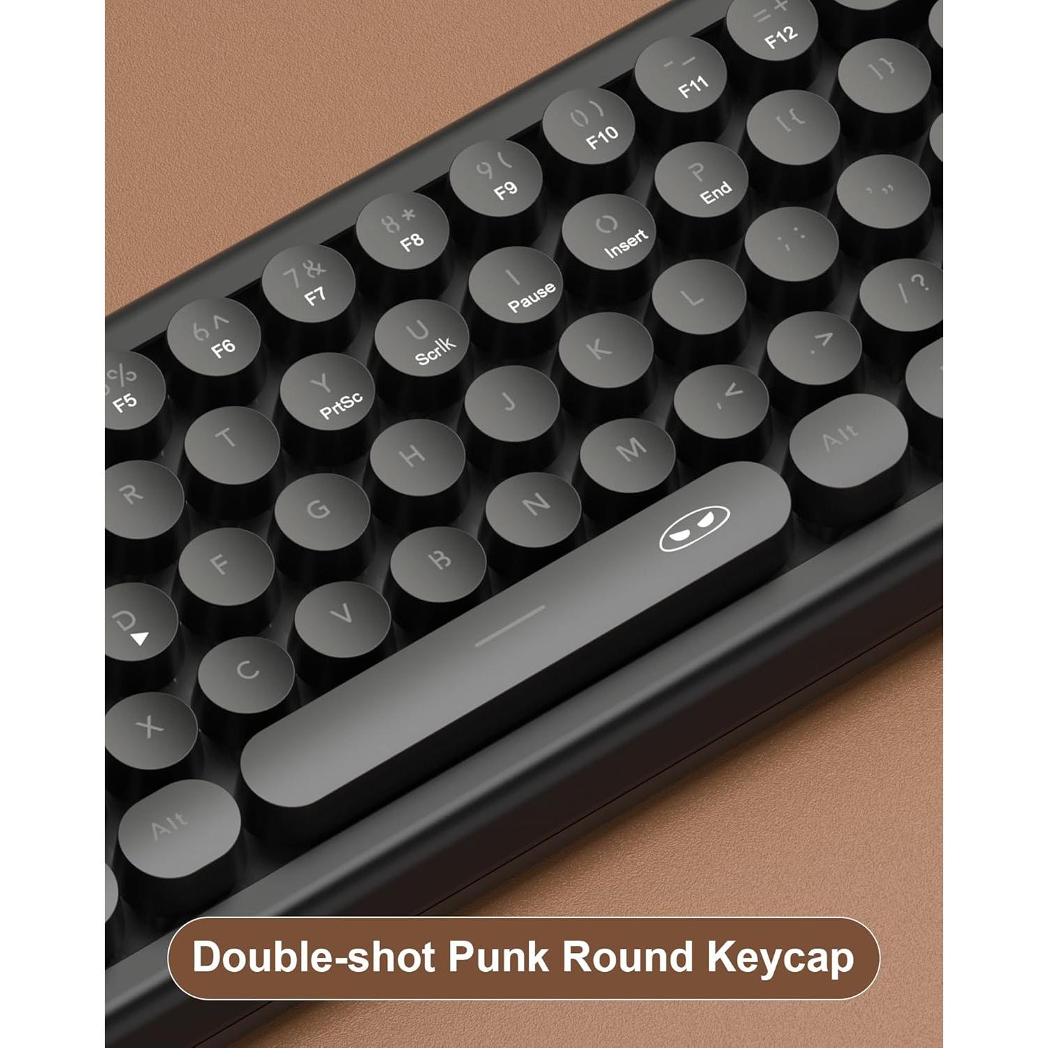 Teclado Gaming Mecánico MageGee TS91 Retroiluminado RGB 68 Teclas