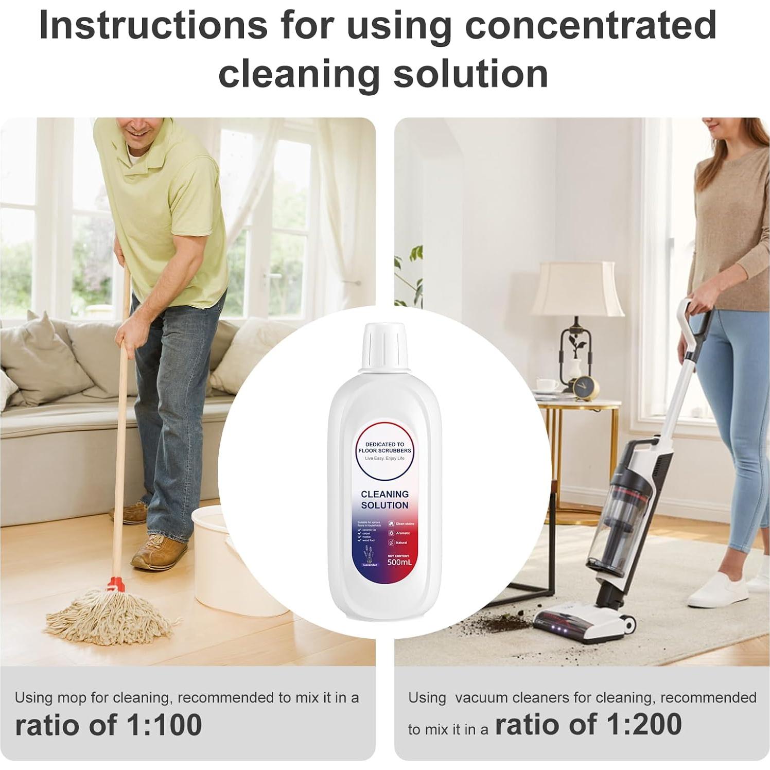 Limpiador de Suelos Tineco 520ml Lavanda - Compatible con Aspiradoras