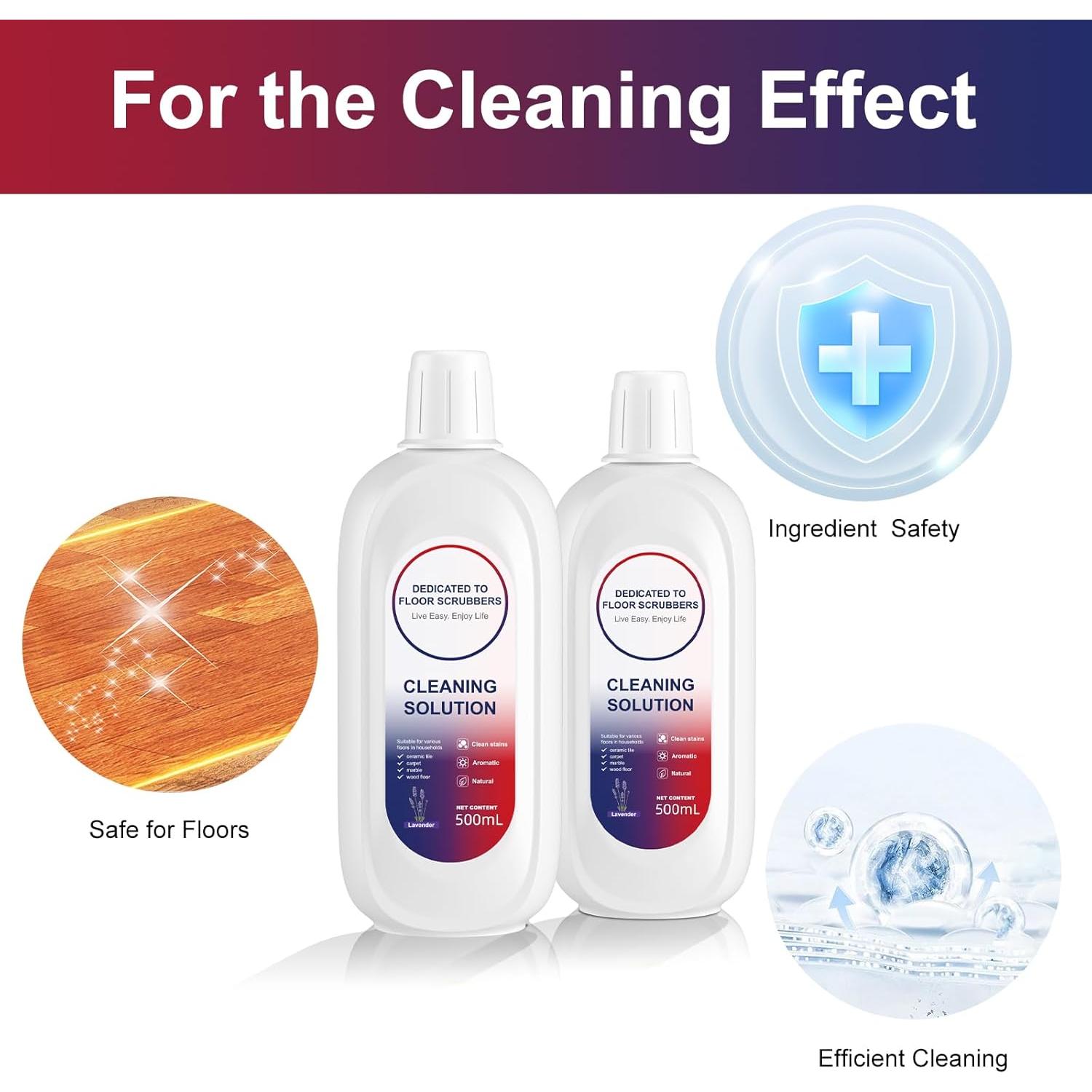 Limpiador de Suelos Tineco 520ml Lavanda - Compatible con Aspiradoras