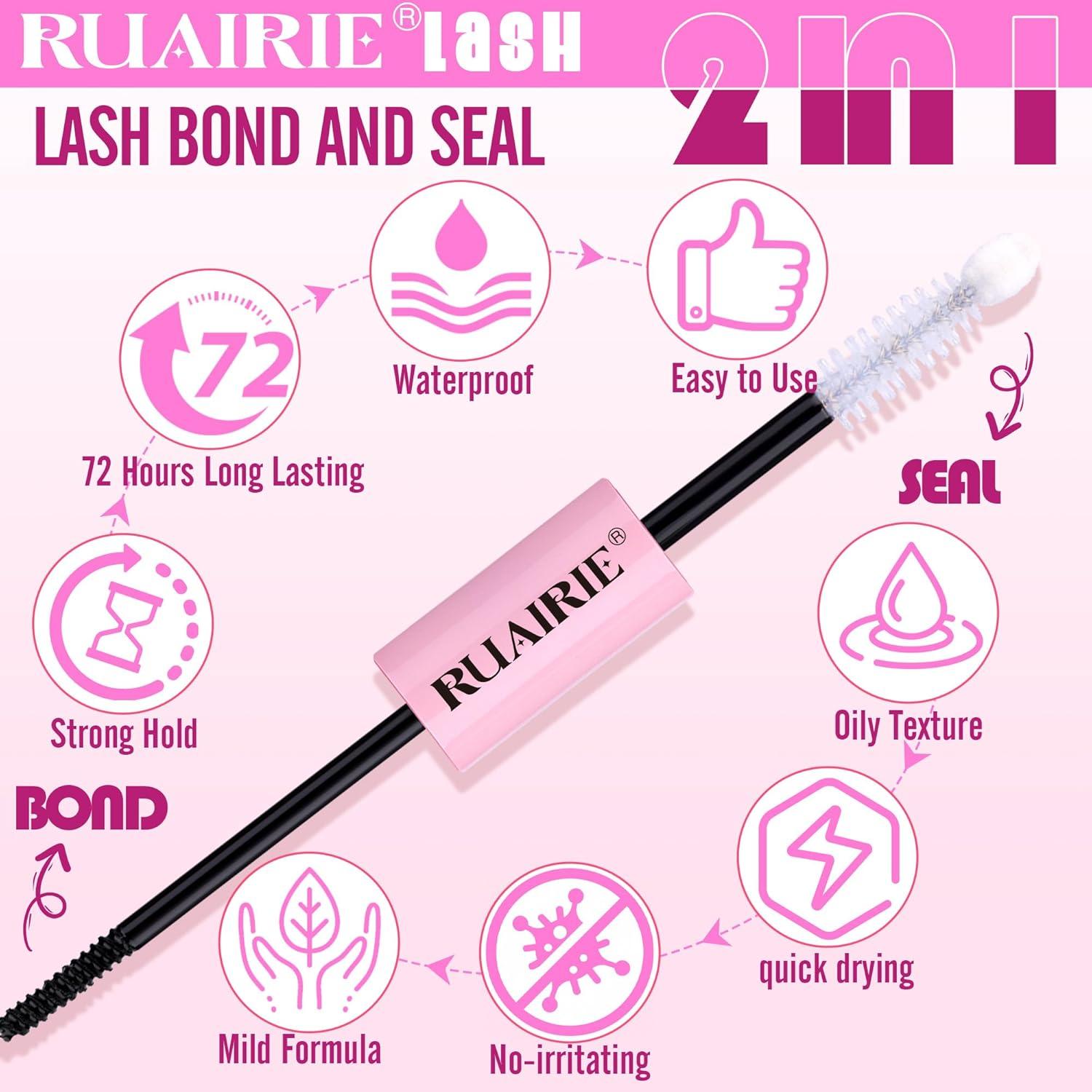 Pegamento para Pestañas Bond and Seal Ruairie 2pcs - Impermeable