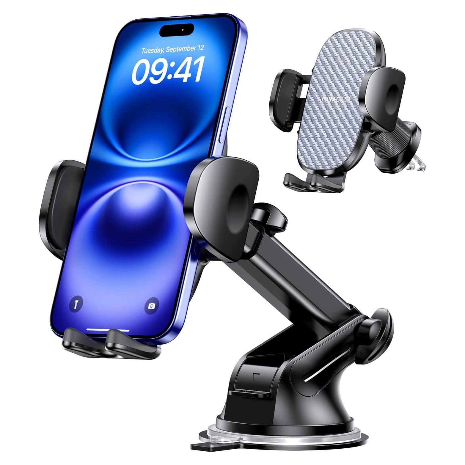Soporte para Teléfonos en Coche Miracase 3 en 1 Ajustable