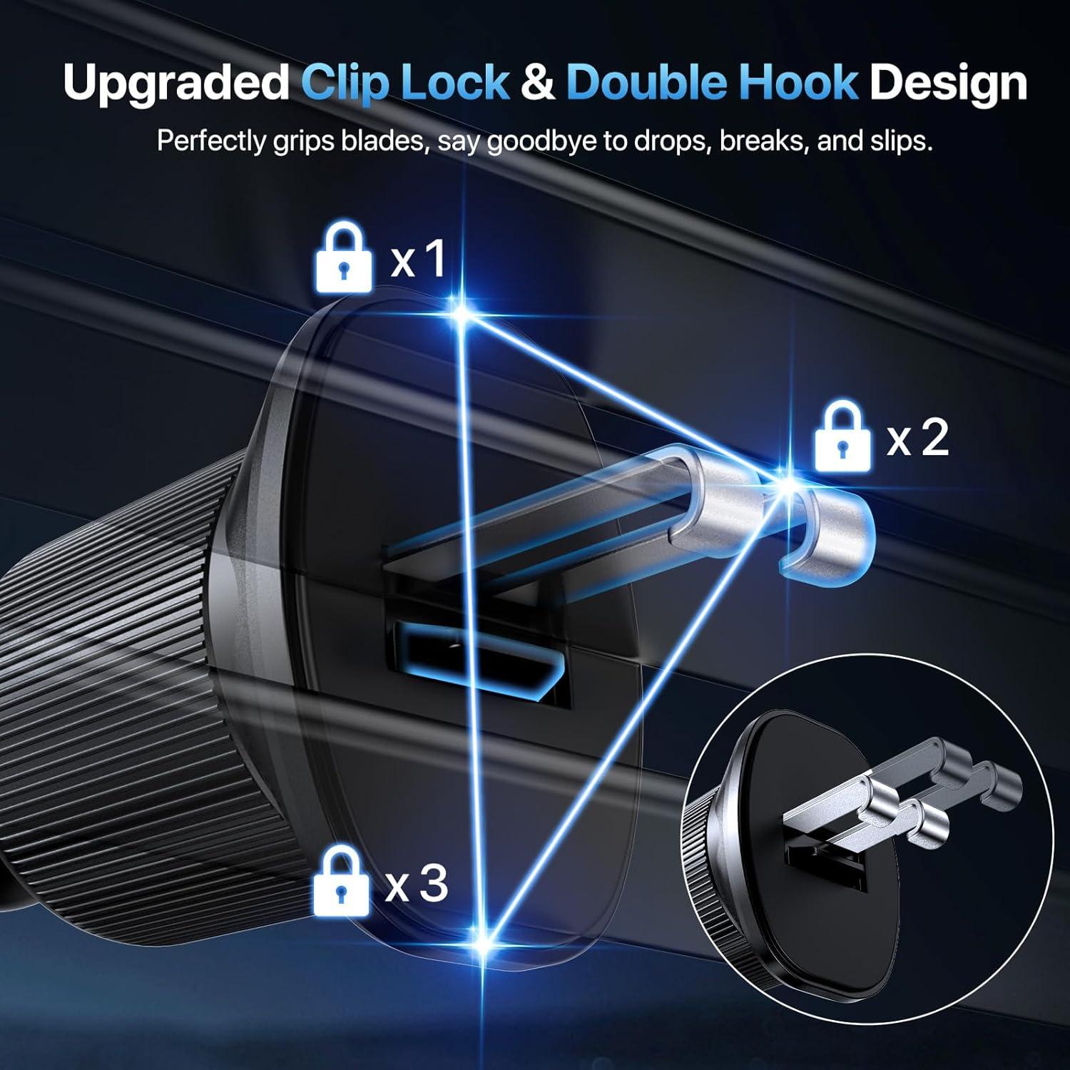 Soporte para Teléfonos en Coche Miracase 3 en 1 Ajustable