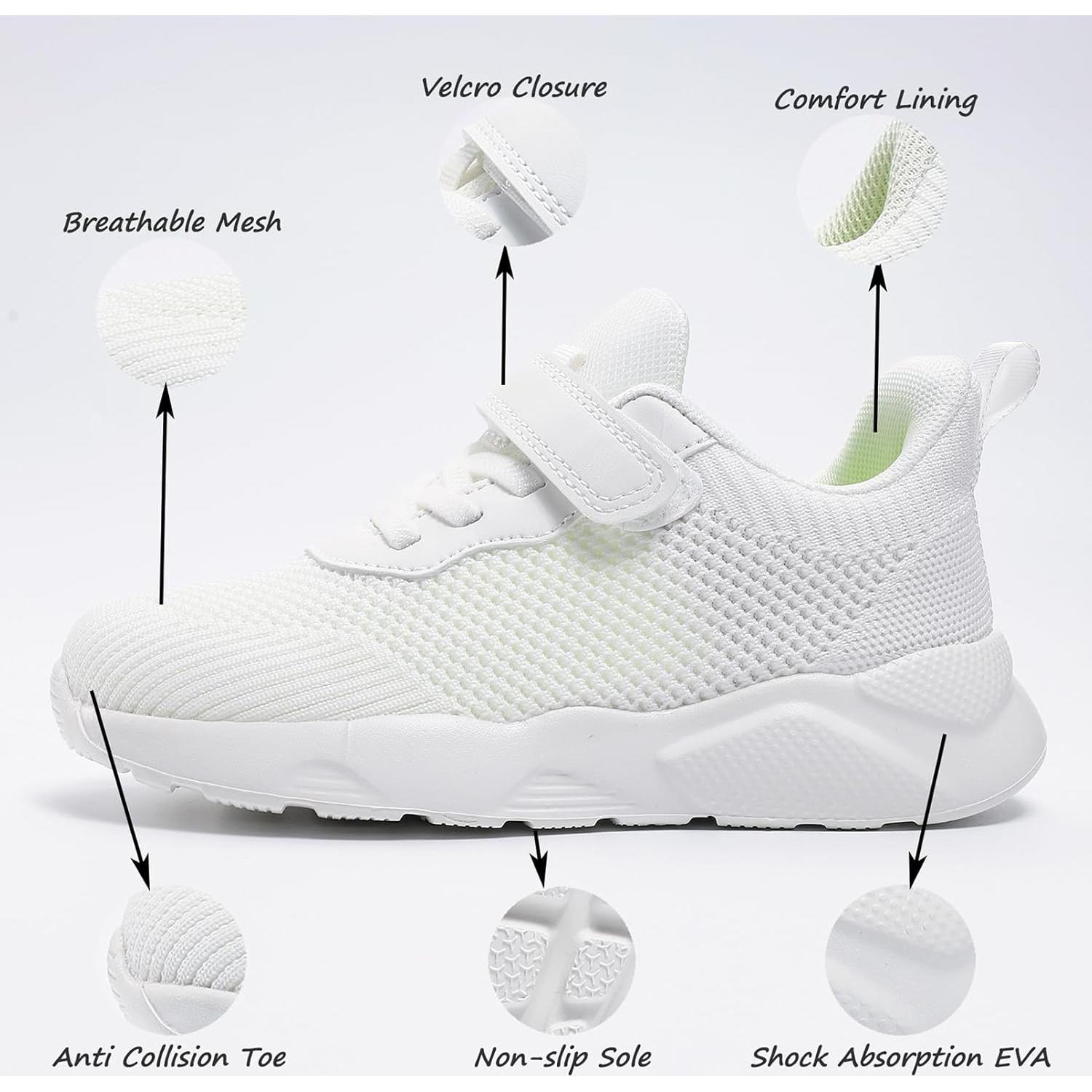 Zapatos de Tenis Ligeros para Niños Fudaulee Bw015 - Transpirables